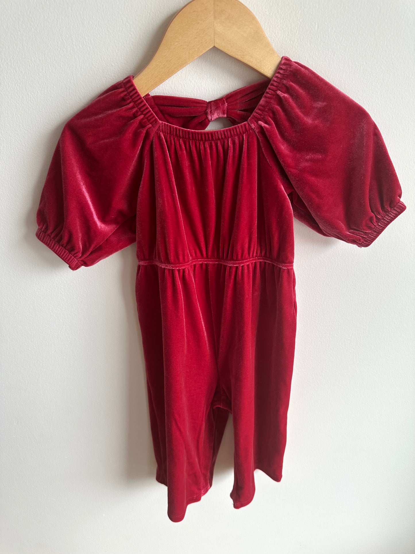 Dress Red Velvet / 12-18m