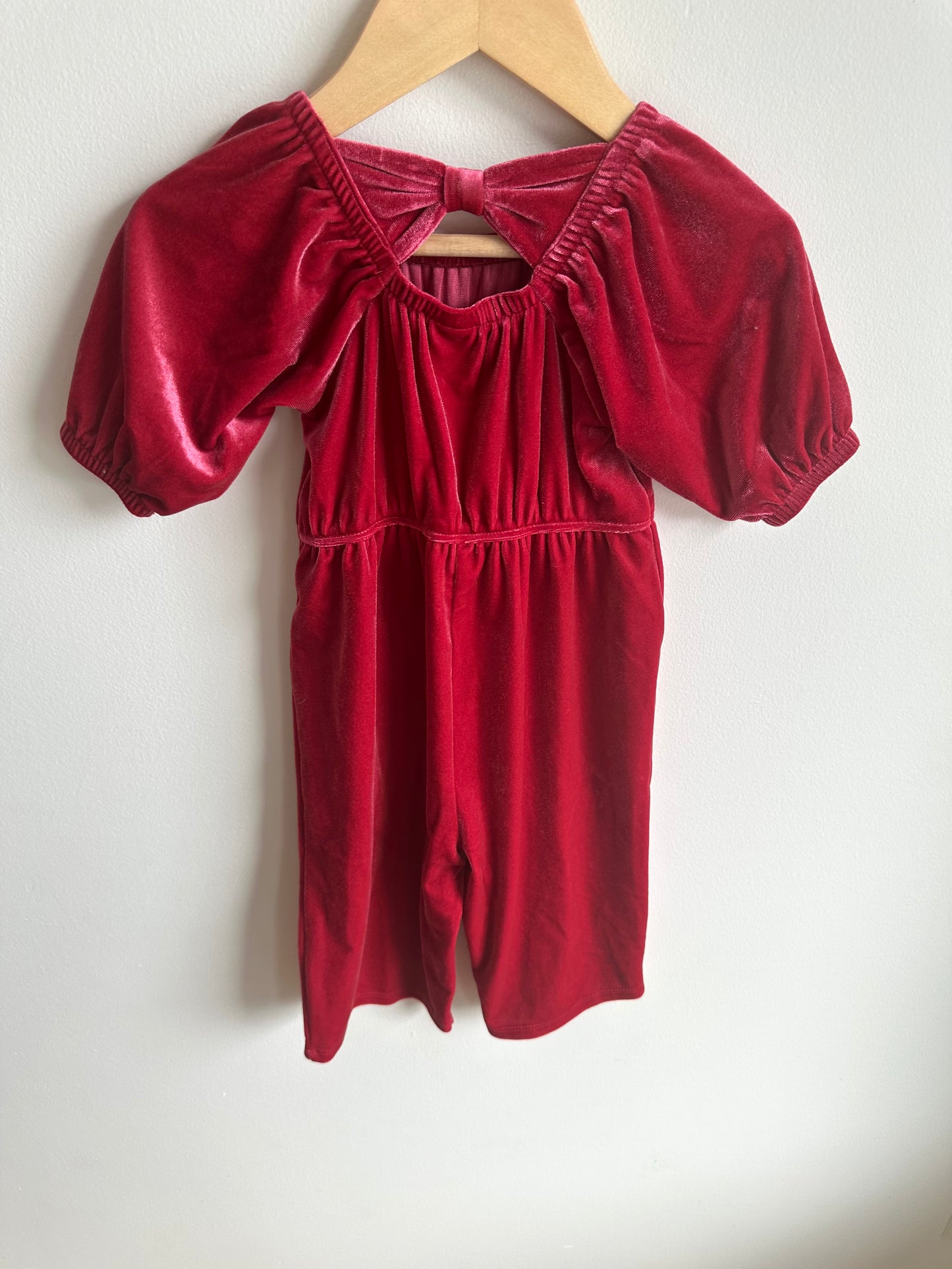Dress Red Velvet / 12-18m