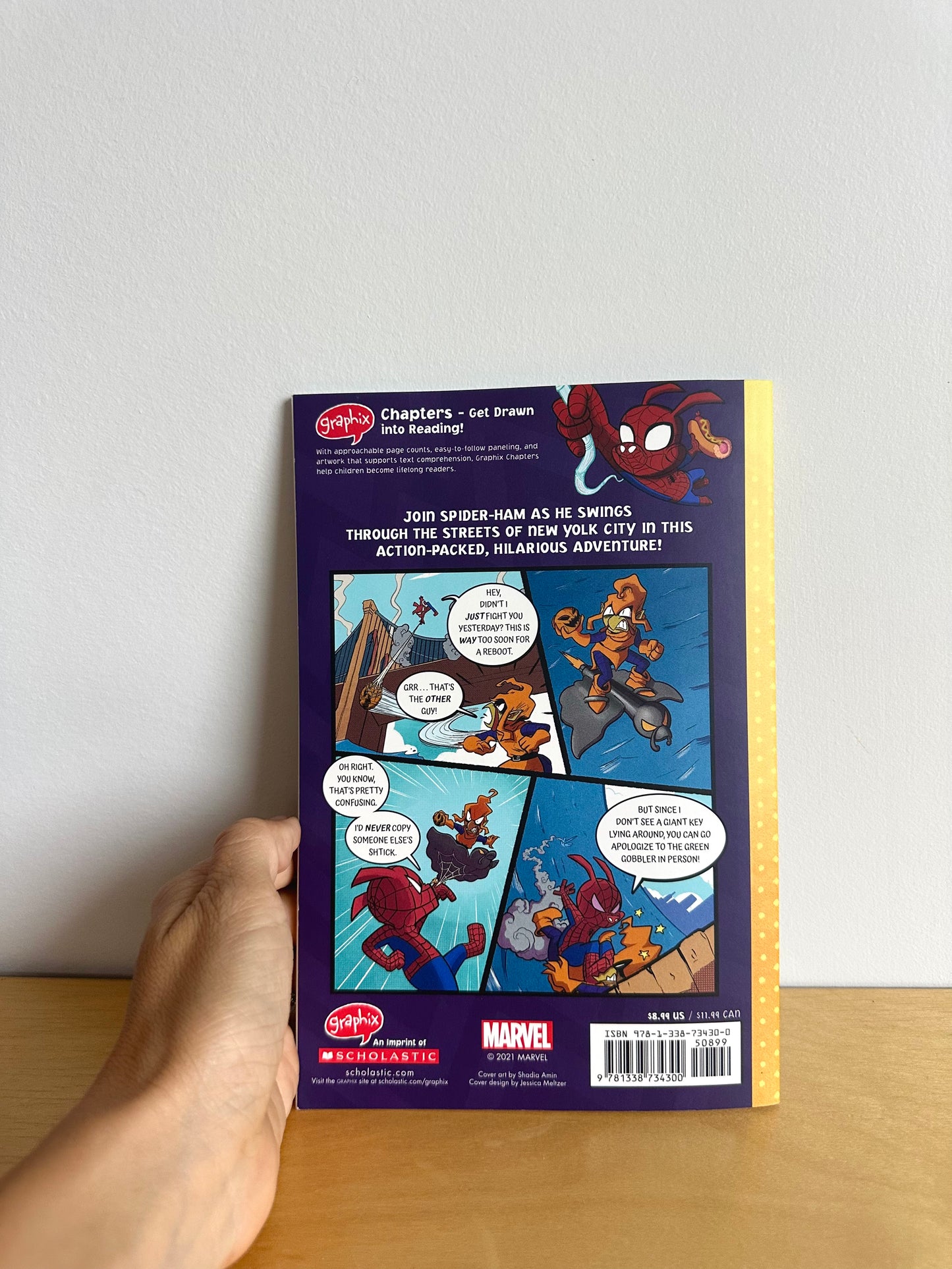 Spider-ham Graphix Chapters Softcover Book / 8-12 years
