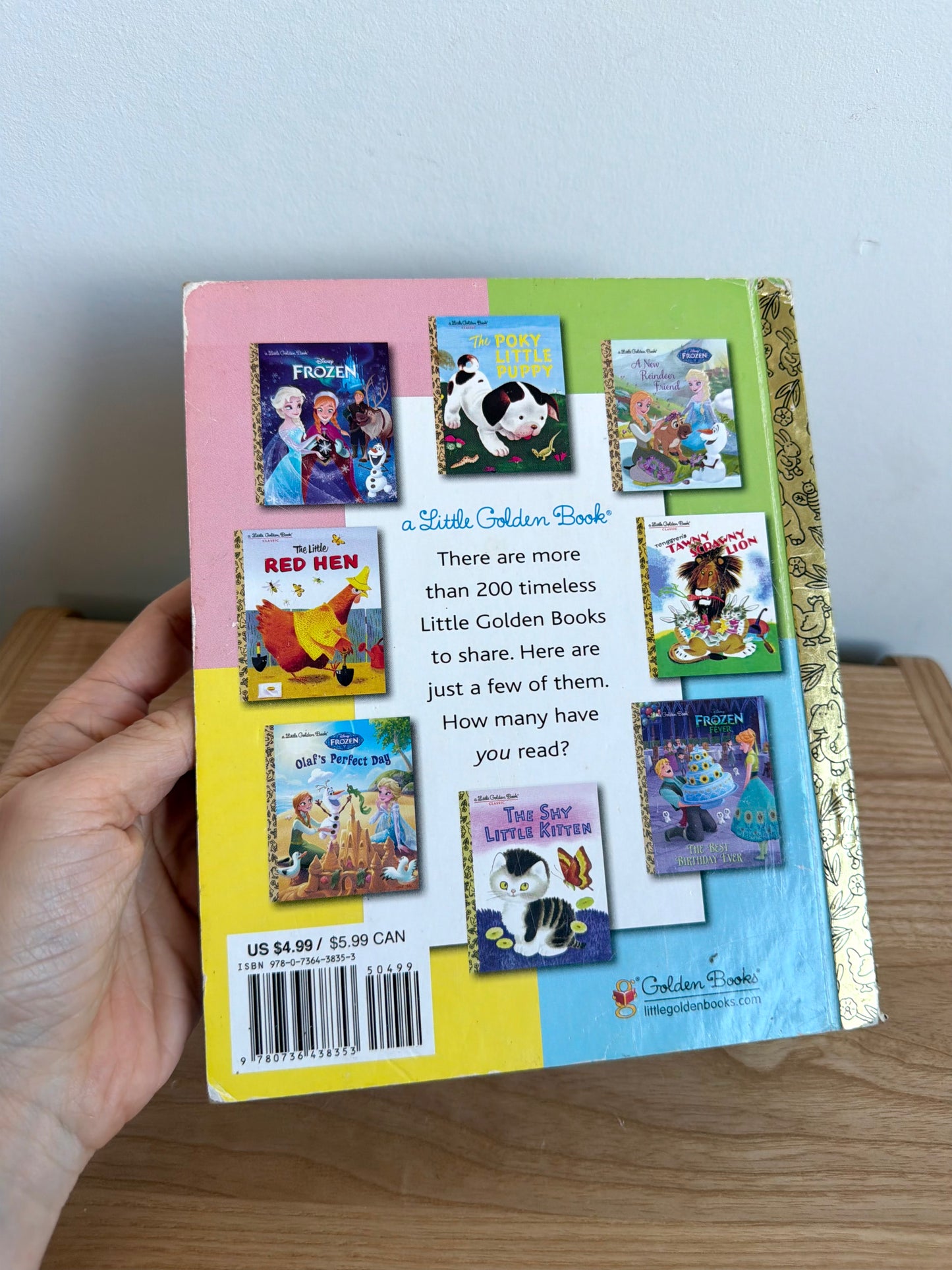 Olaf's Frozen Adventure Book / 2-5 years