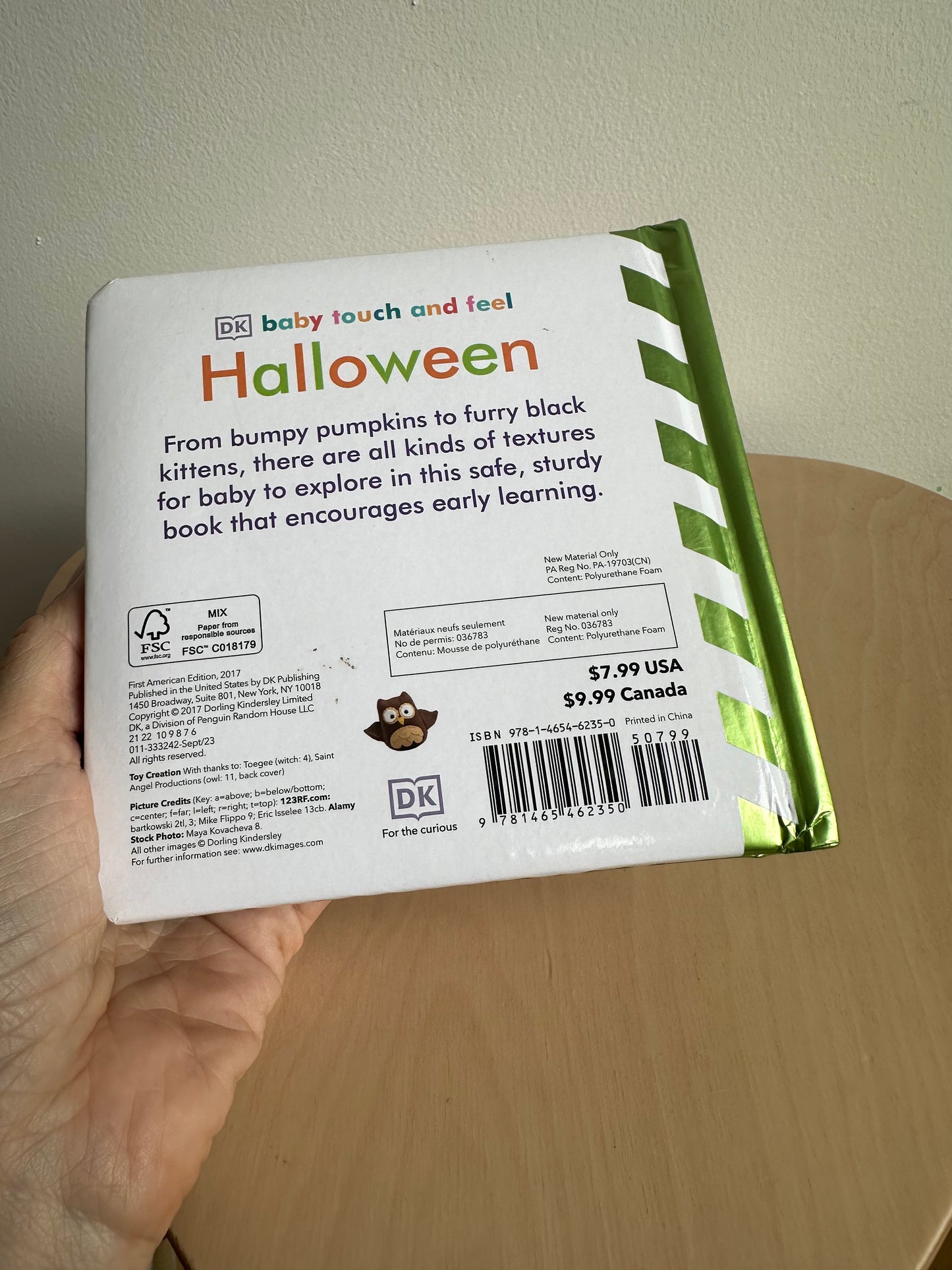 Halloween Touch + Feel Book / 0-2 years