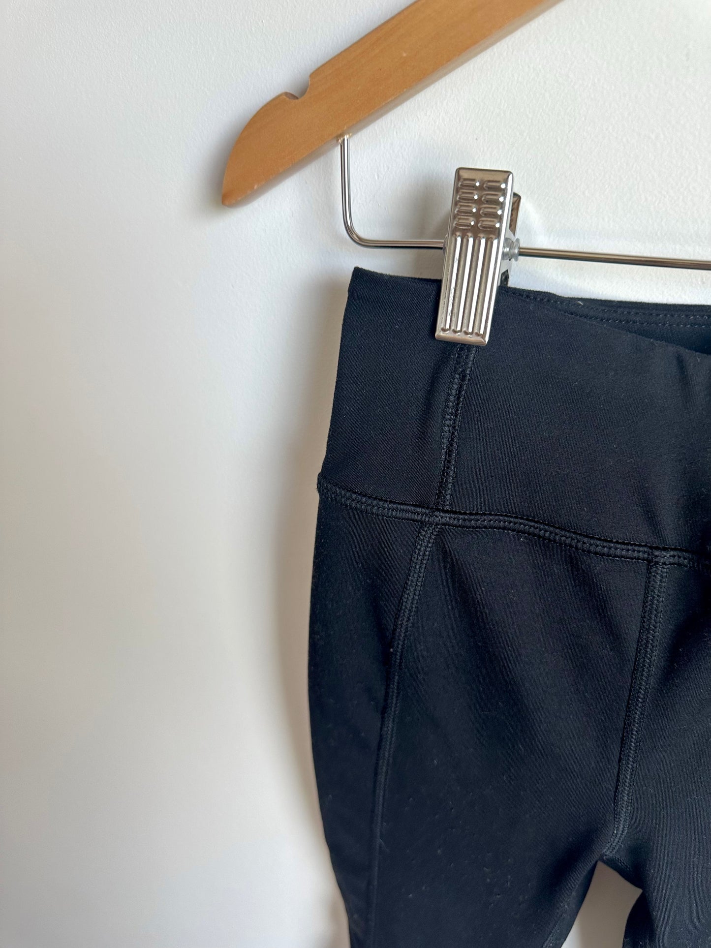 Black Exercise Flared Pants / 6 years (sm)