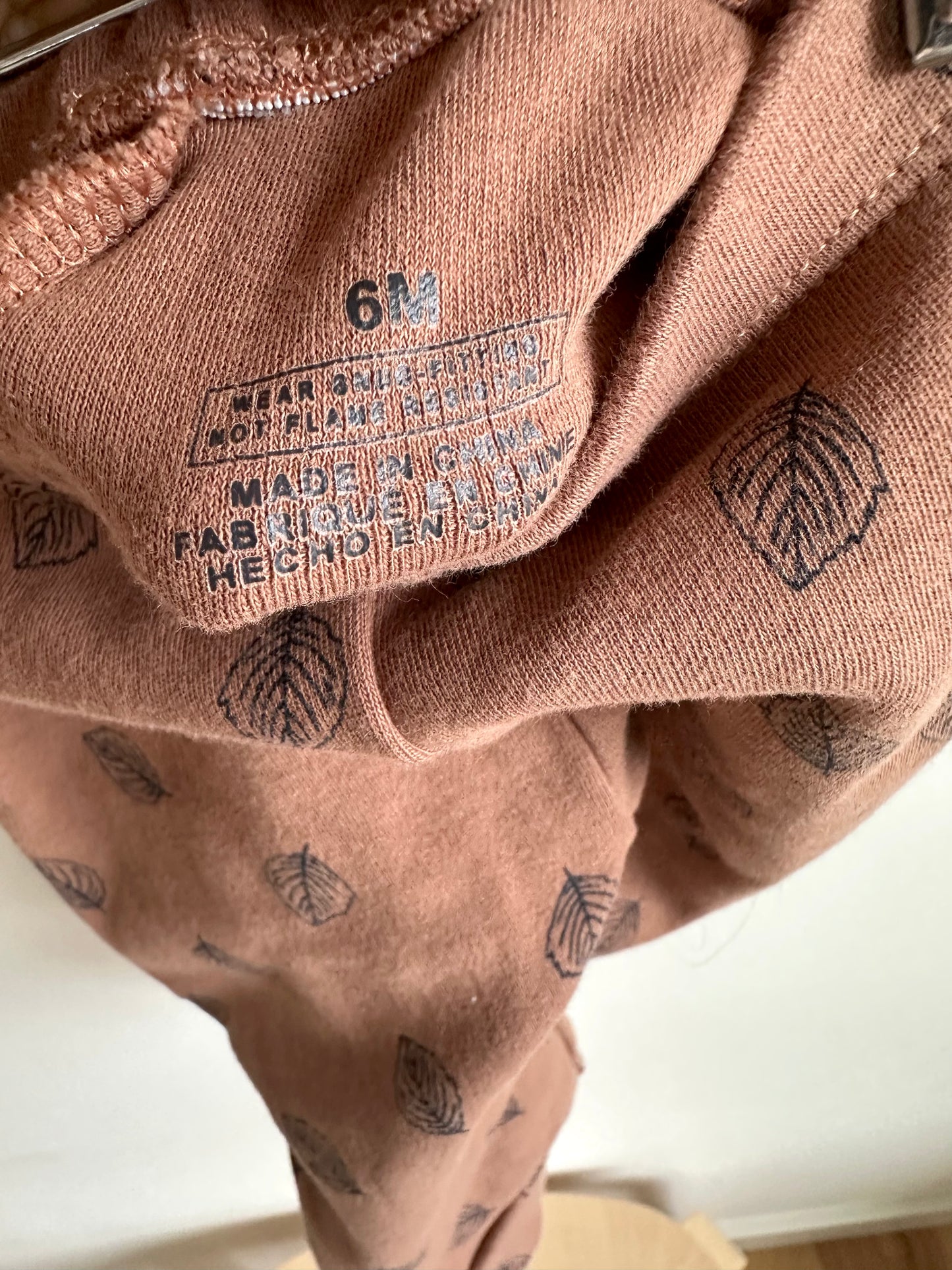 Leaf Brown Pants / 6m