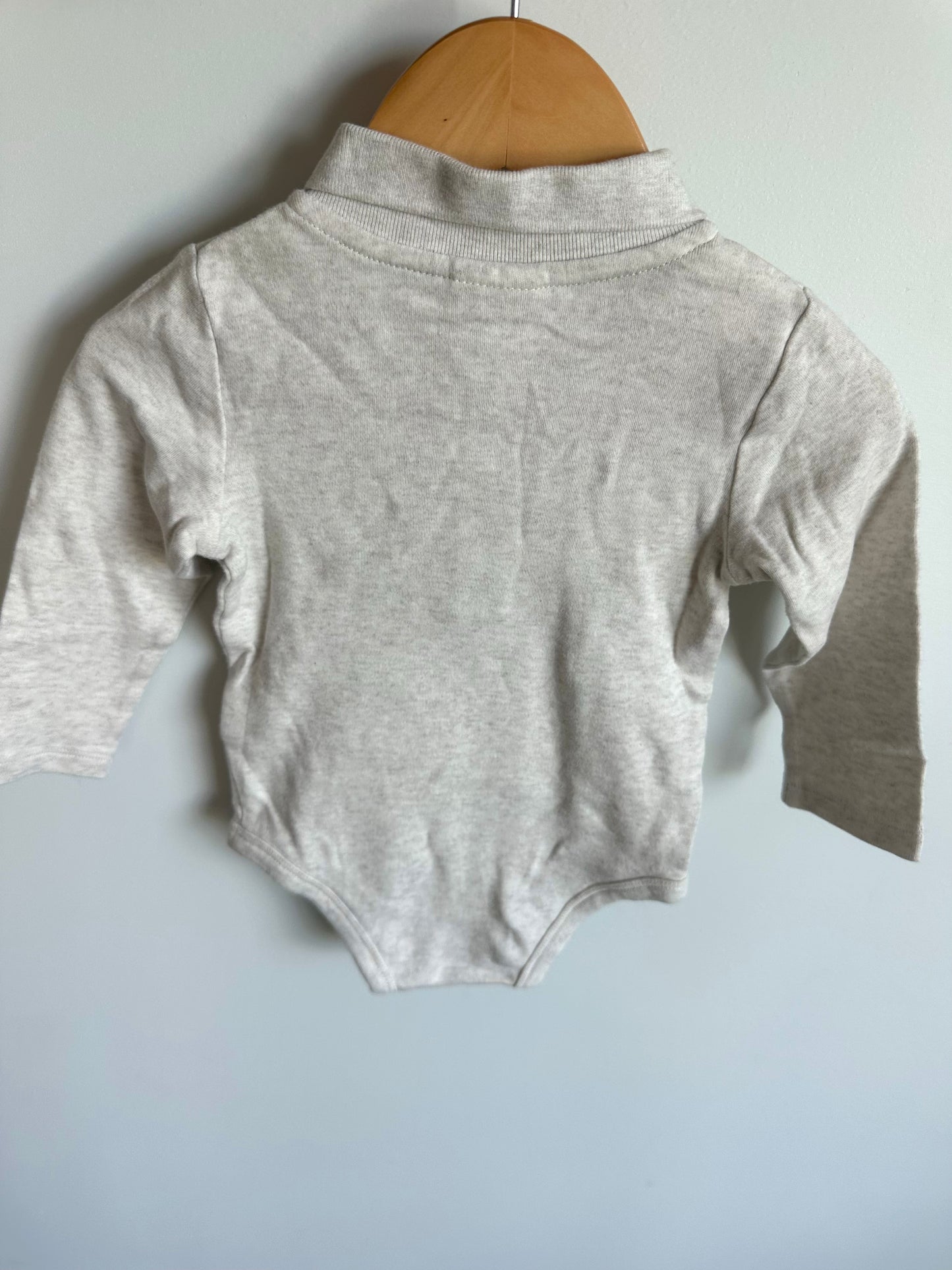 Team Dino Collared Bodysuit / 18m