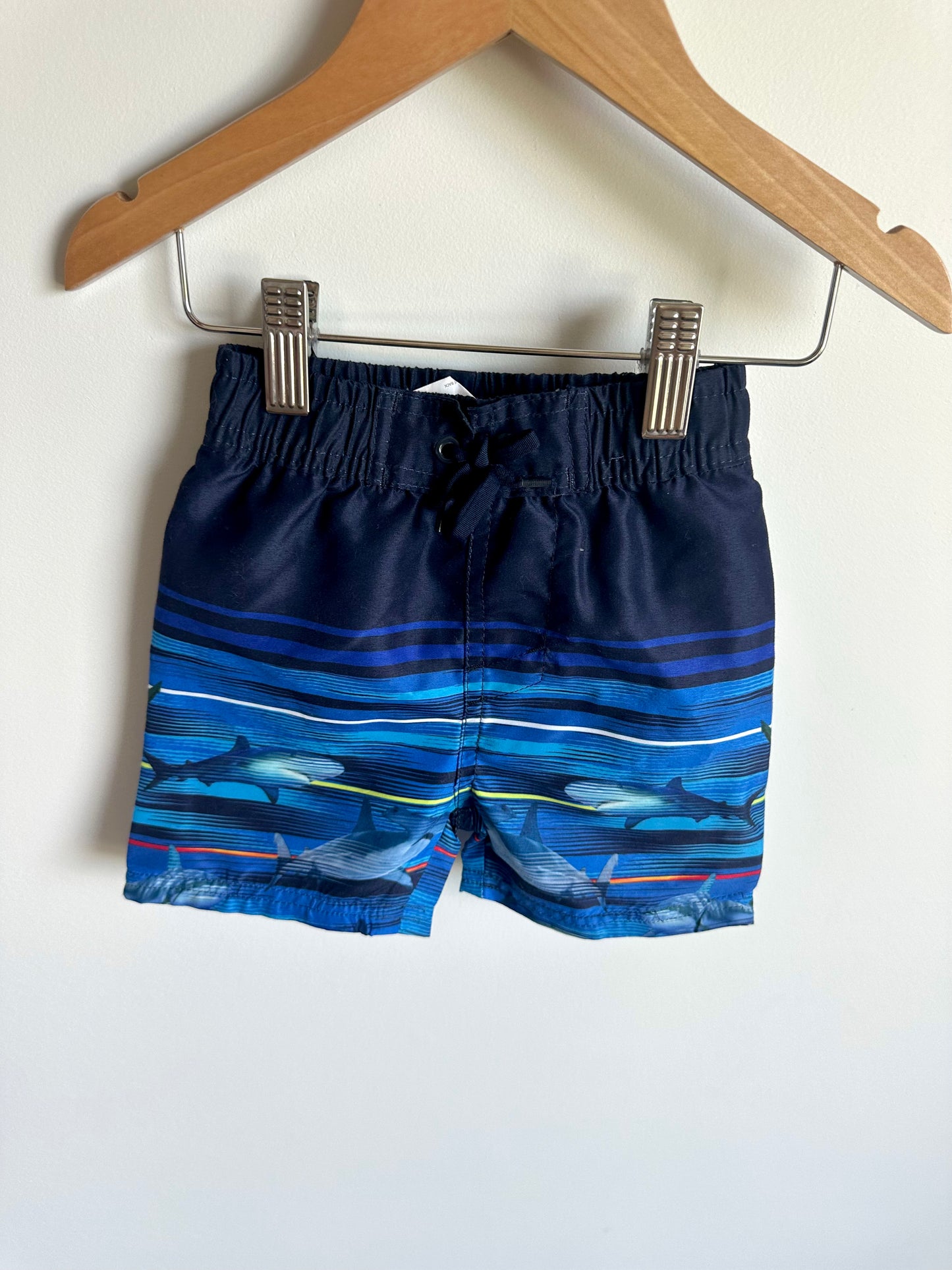 Shark Blue Shorts / 18m