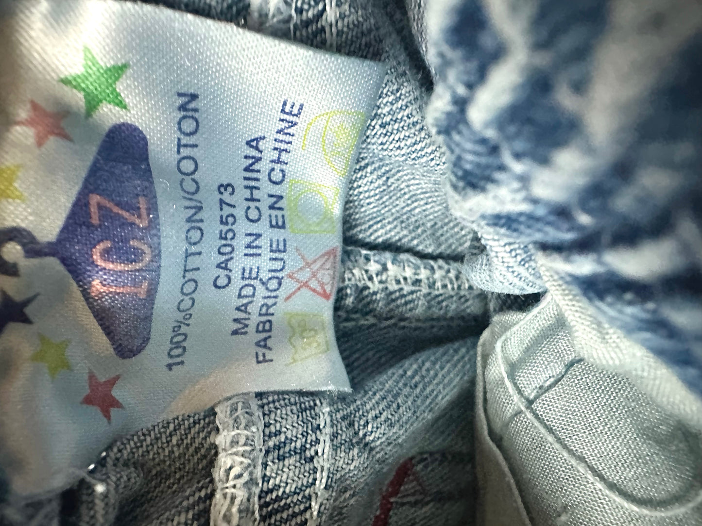Vintage Wide Leg Jeans / 12-18m