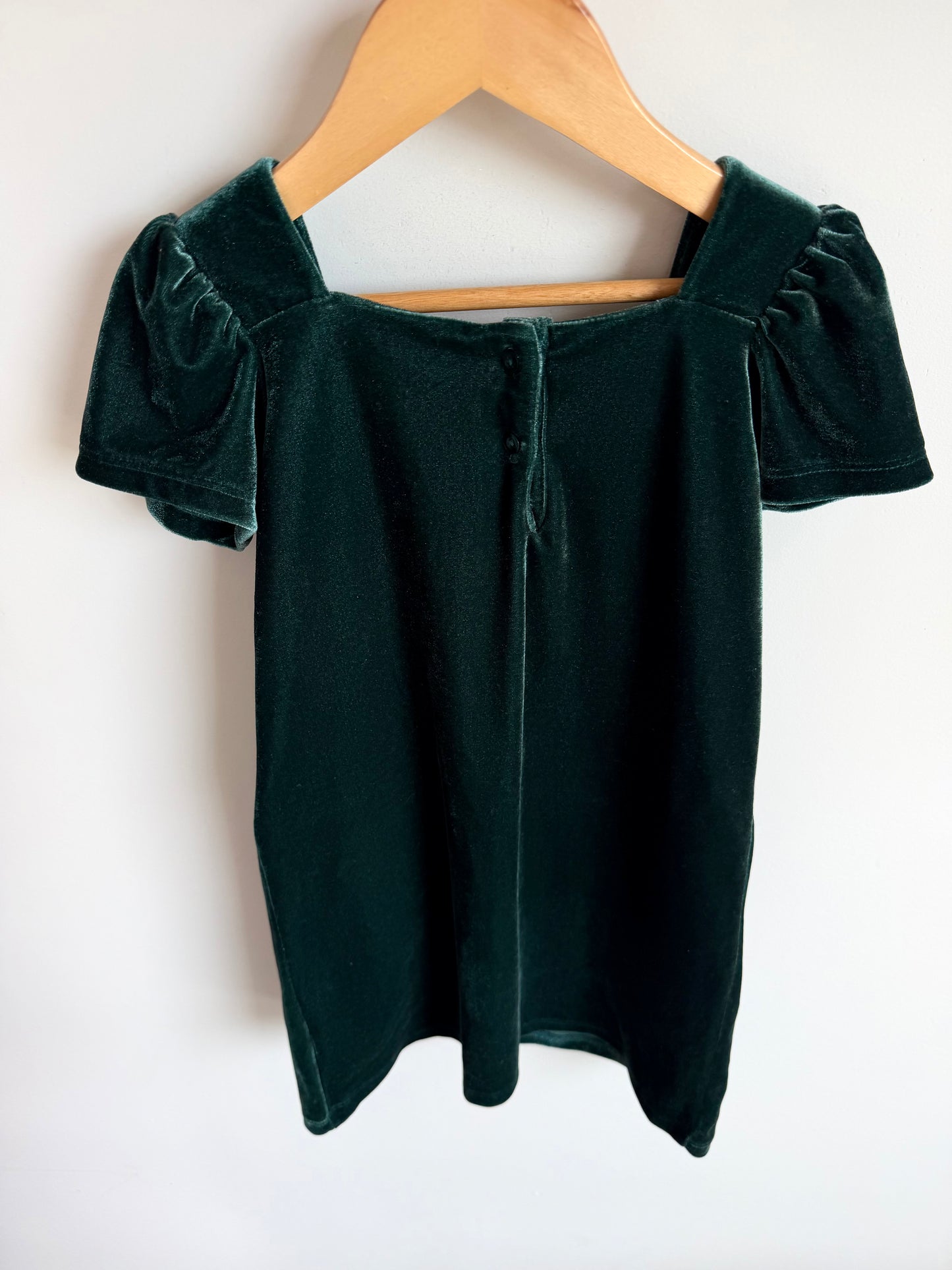 Gap Velvet Green Dress / 5 years