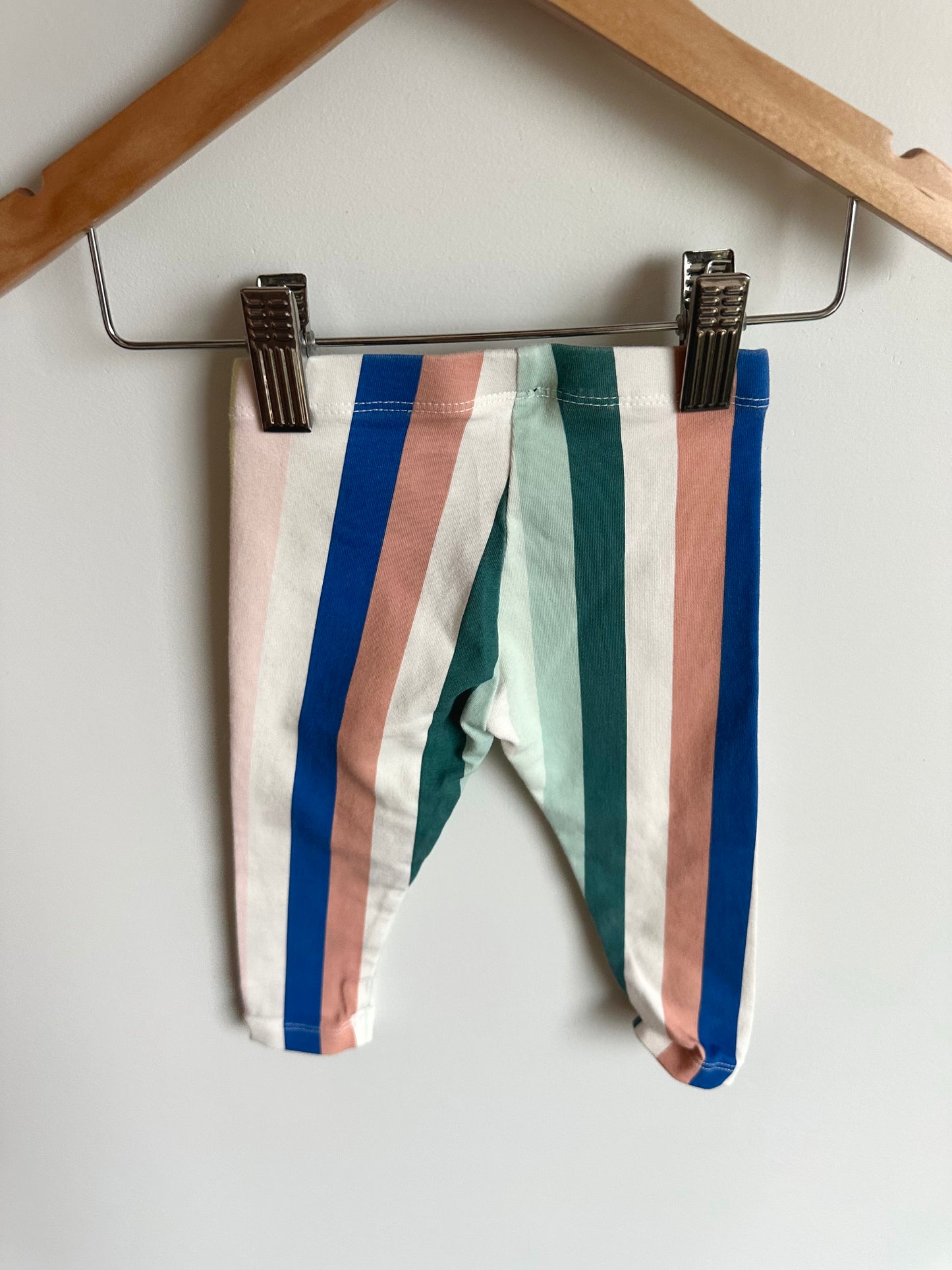 Tea Collection Color Strip Leggings / 9-12m