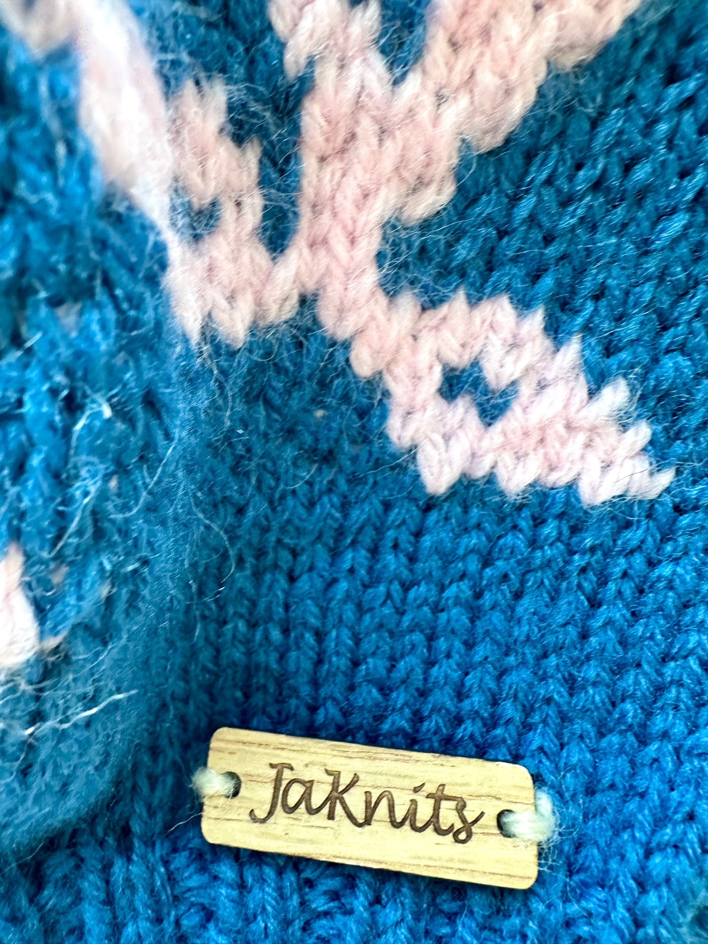 Handmade Orca Whales Sweater / 6m