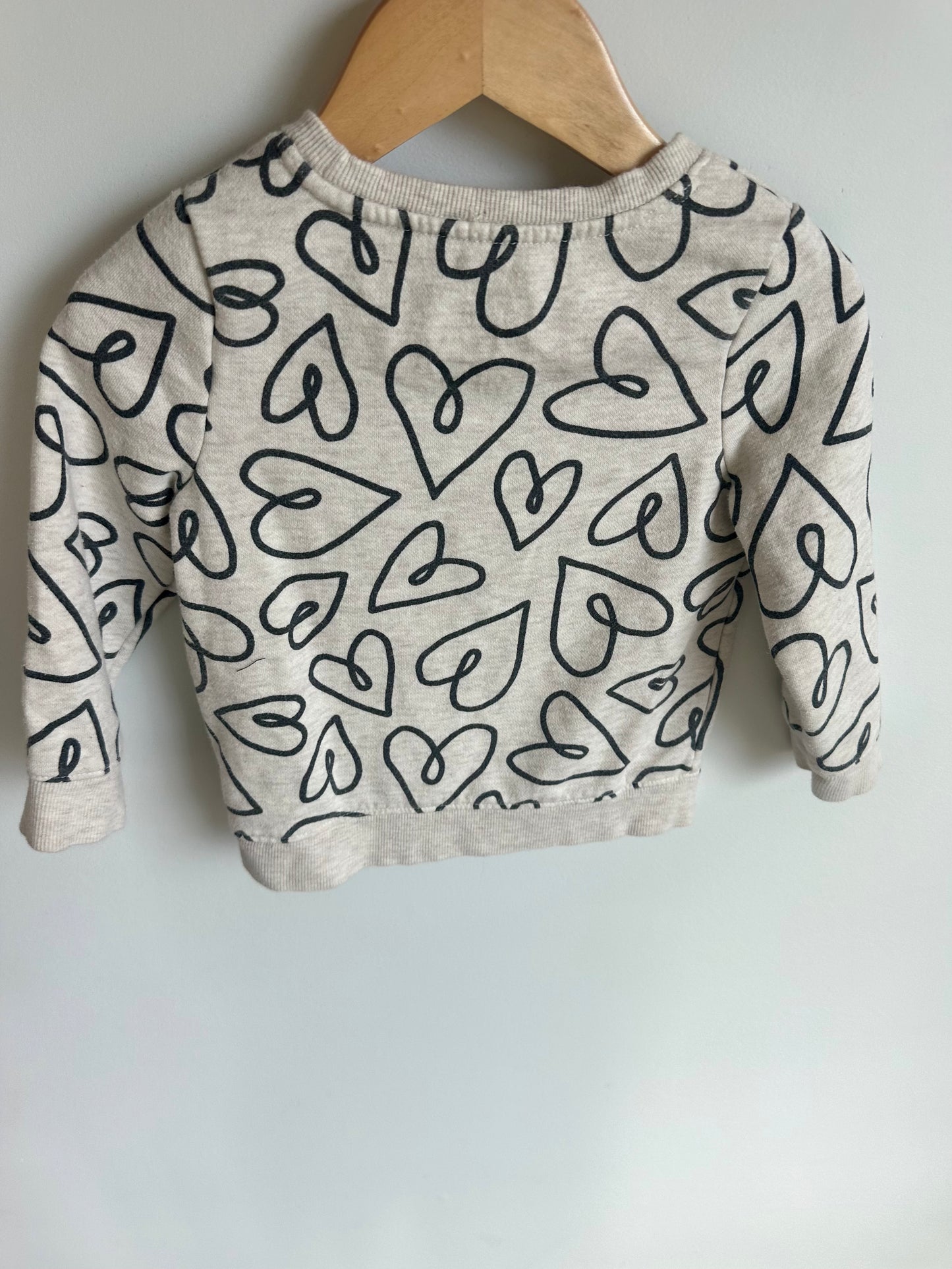 Heart Lines Sweater / 2T
