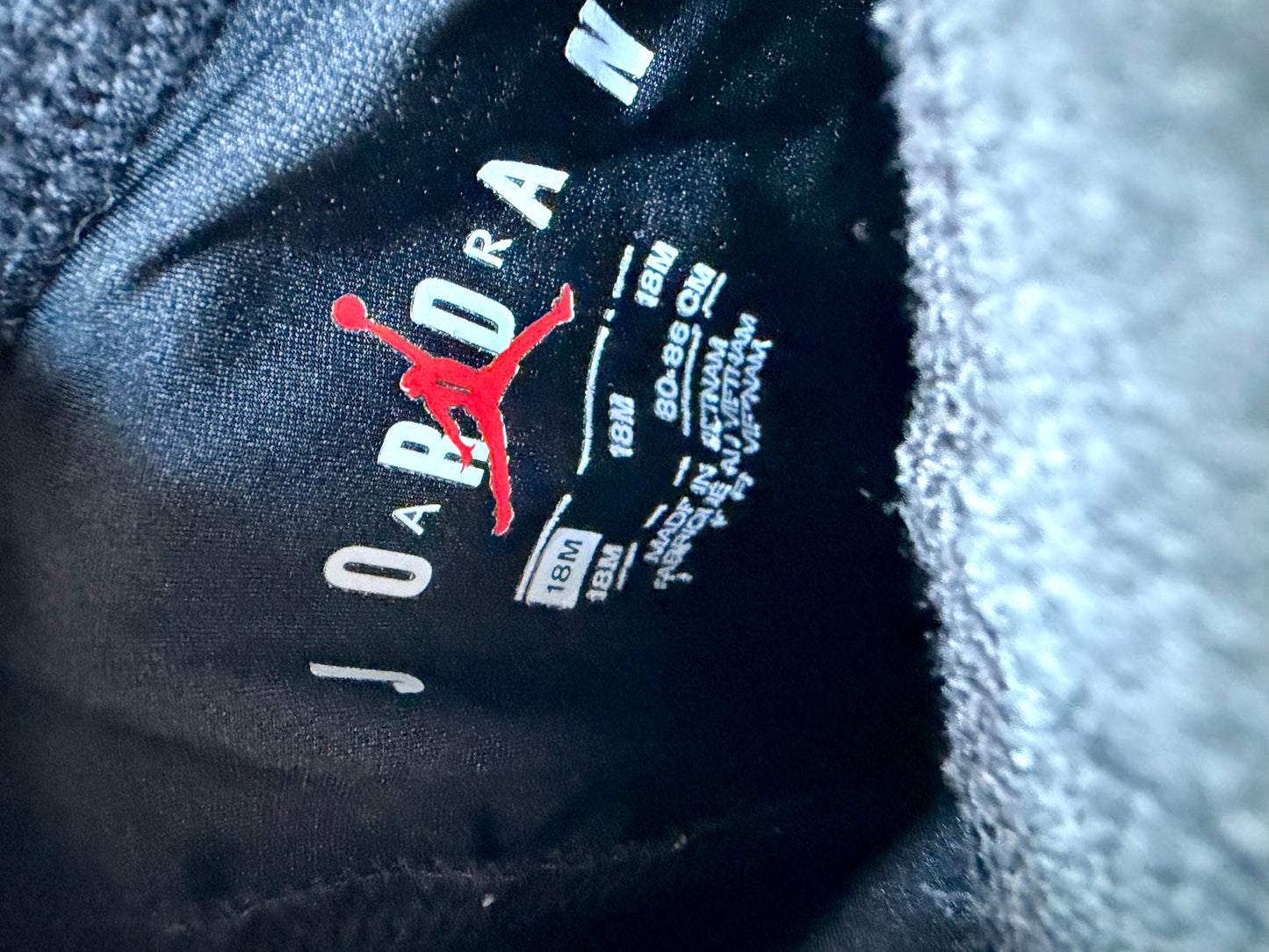 Air Jordan Pink Logo Sweater + Pants Set / 18m