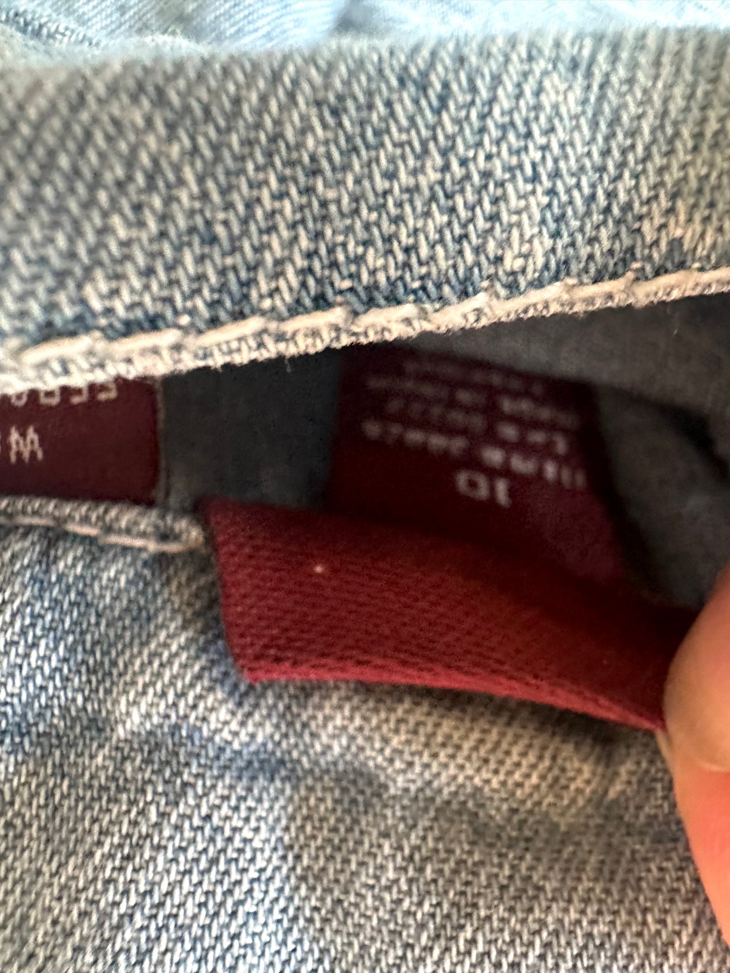 Denim Skort Shorts / 7-9 years