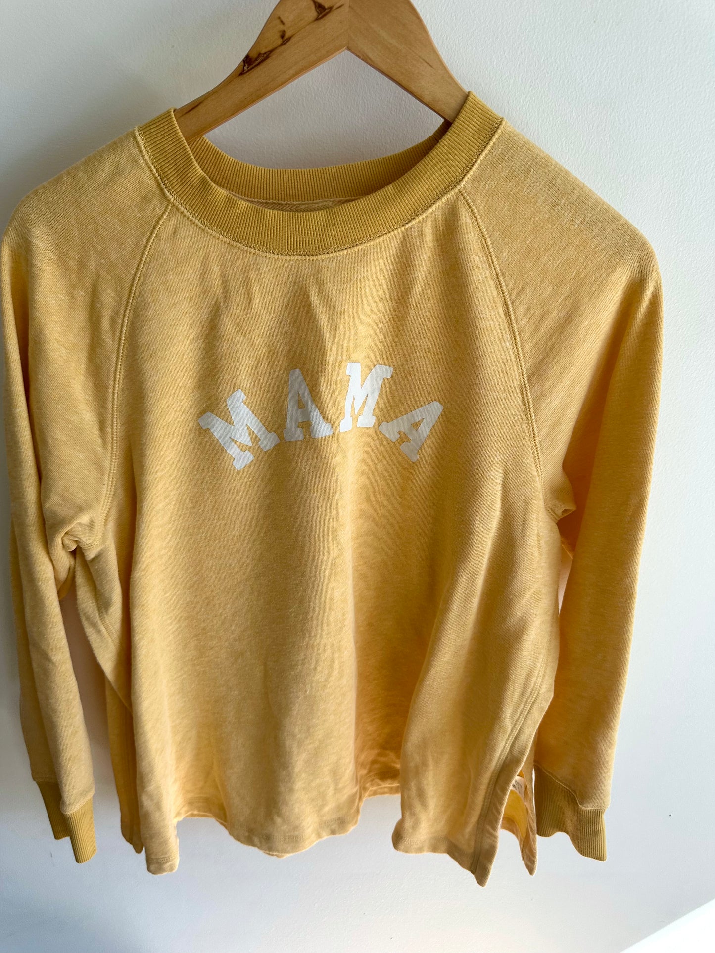 Mama Yellow Crewneck / Small