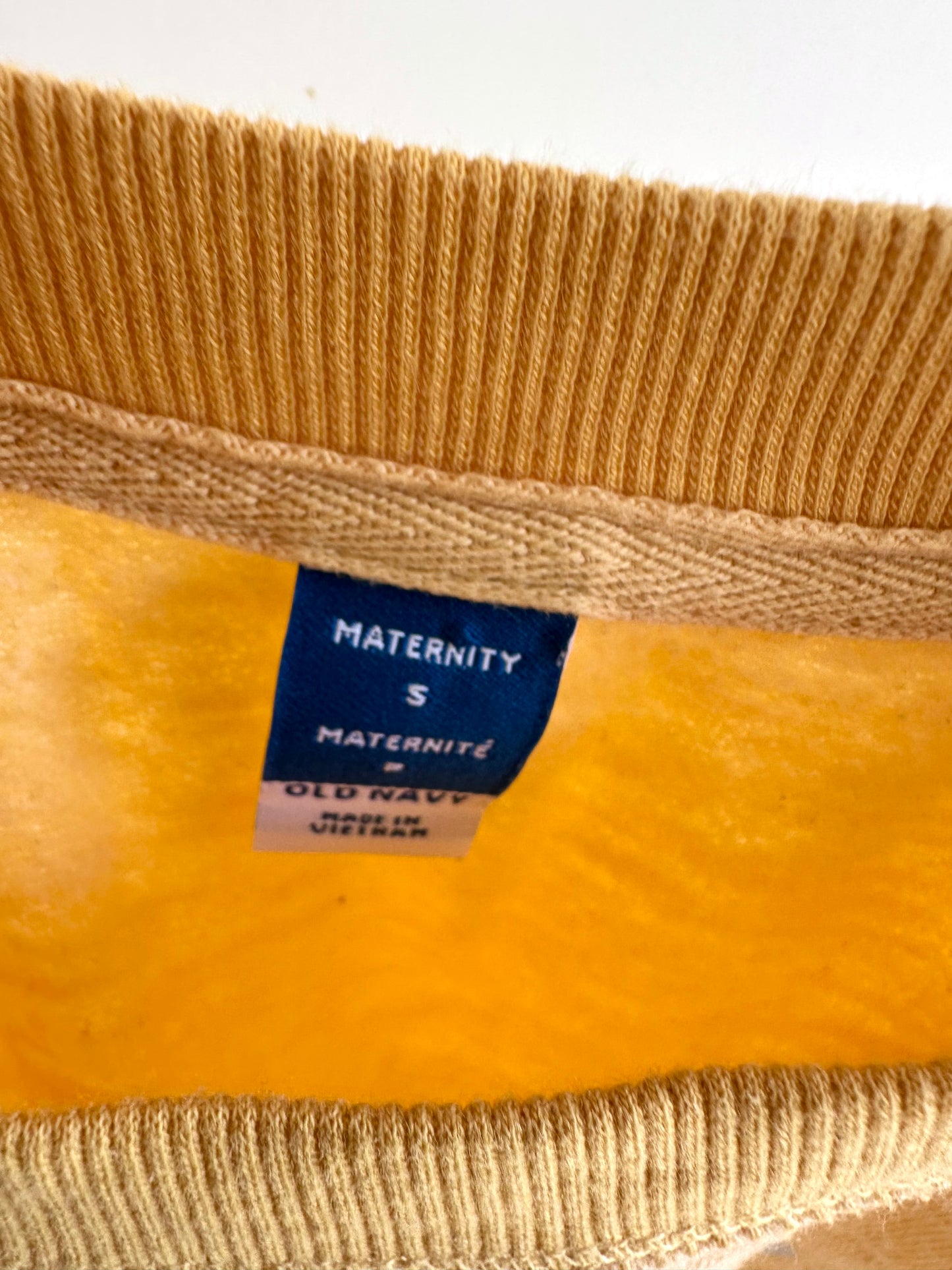 Mama Yellow Crewneck / Small