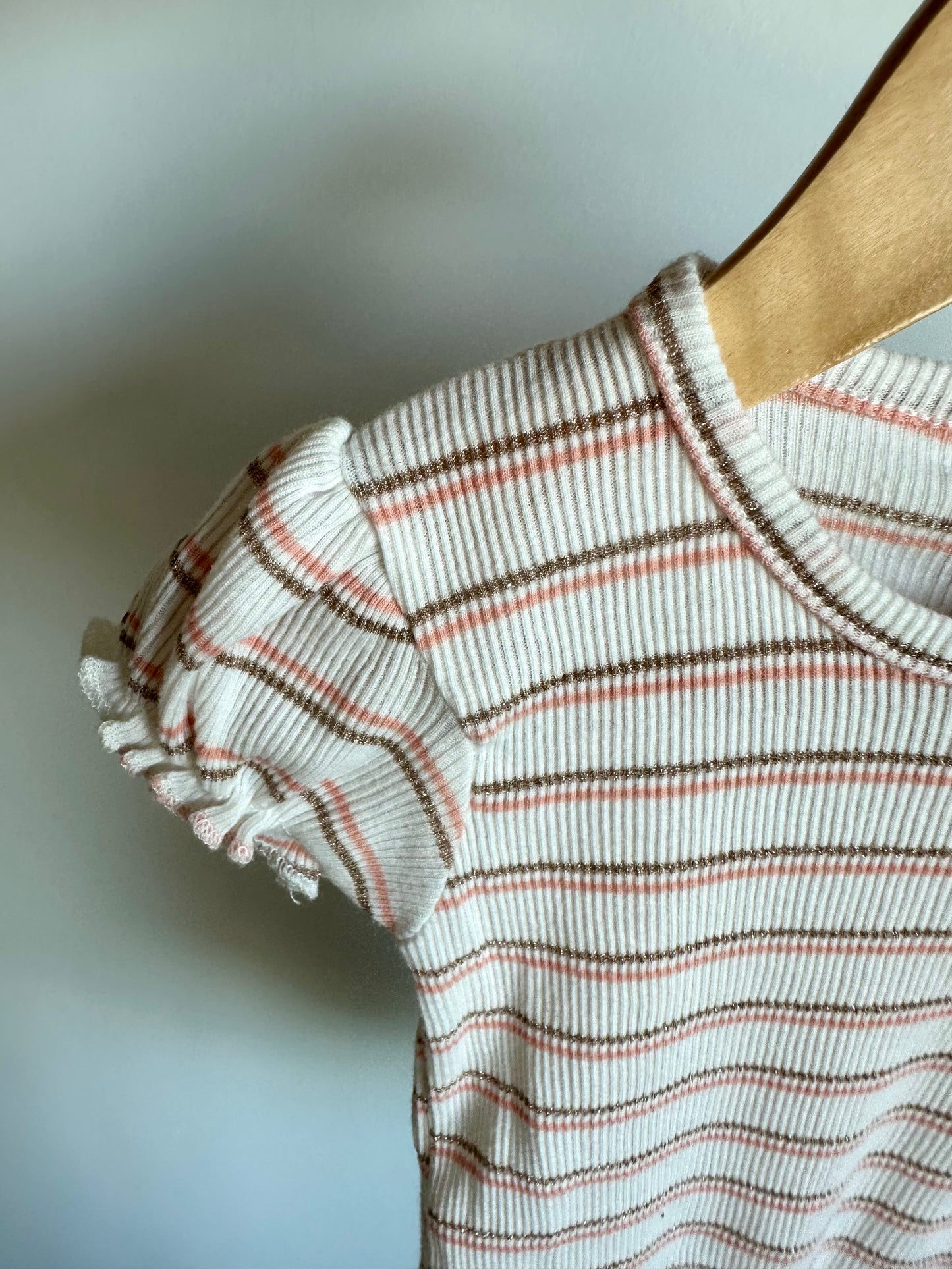 Stripes Shimmer Bodysuit / 18m