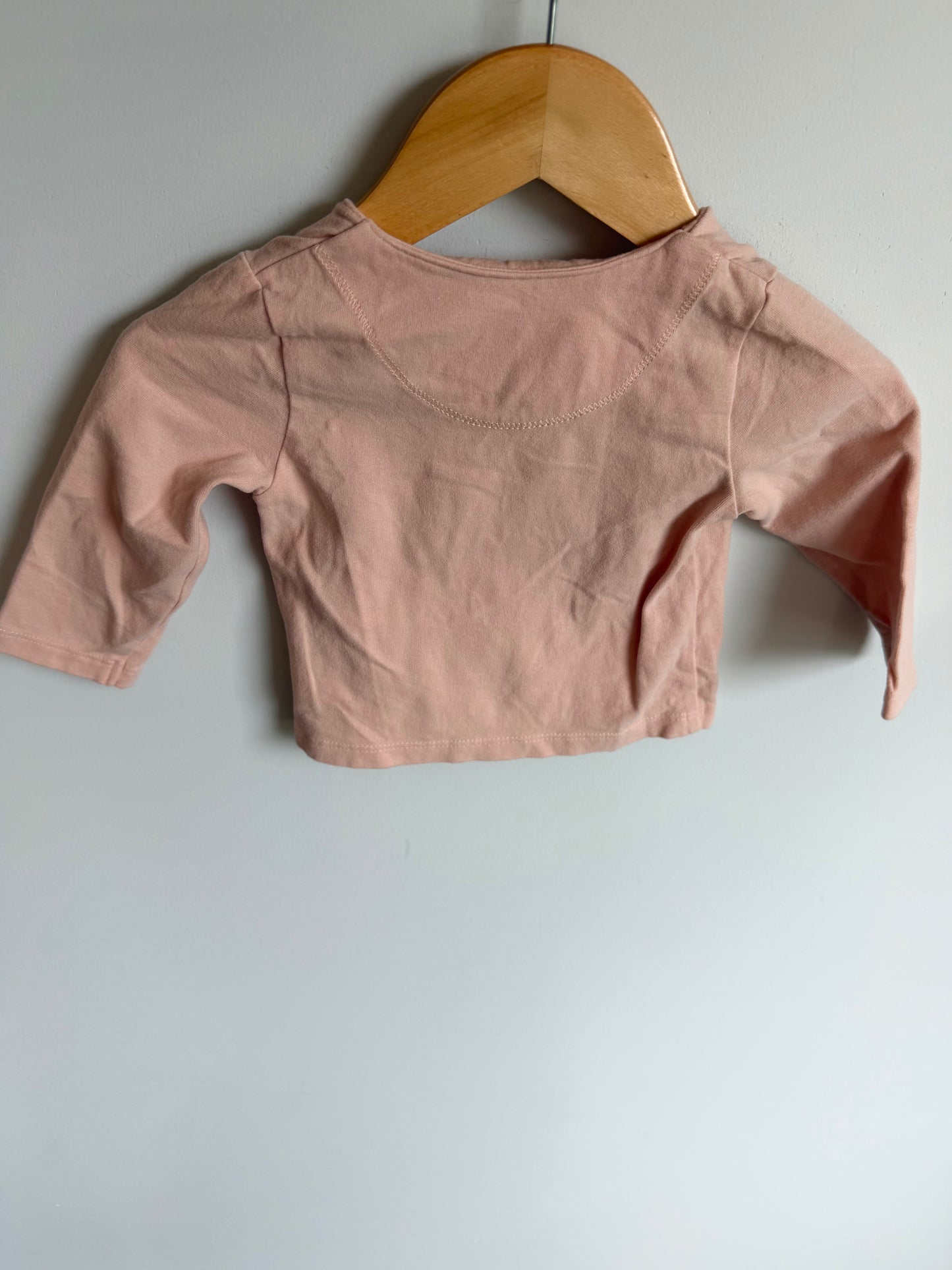Pehr Blush Wrap Top / 3-6m