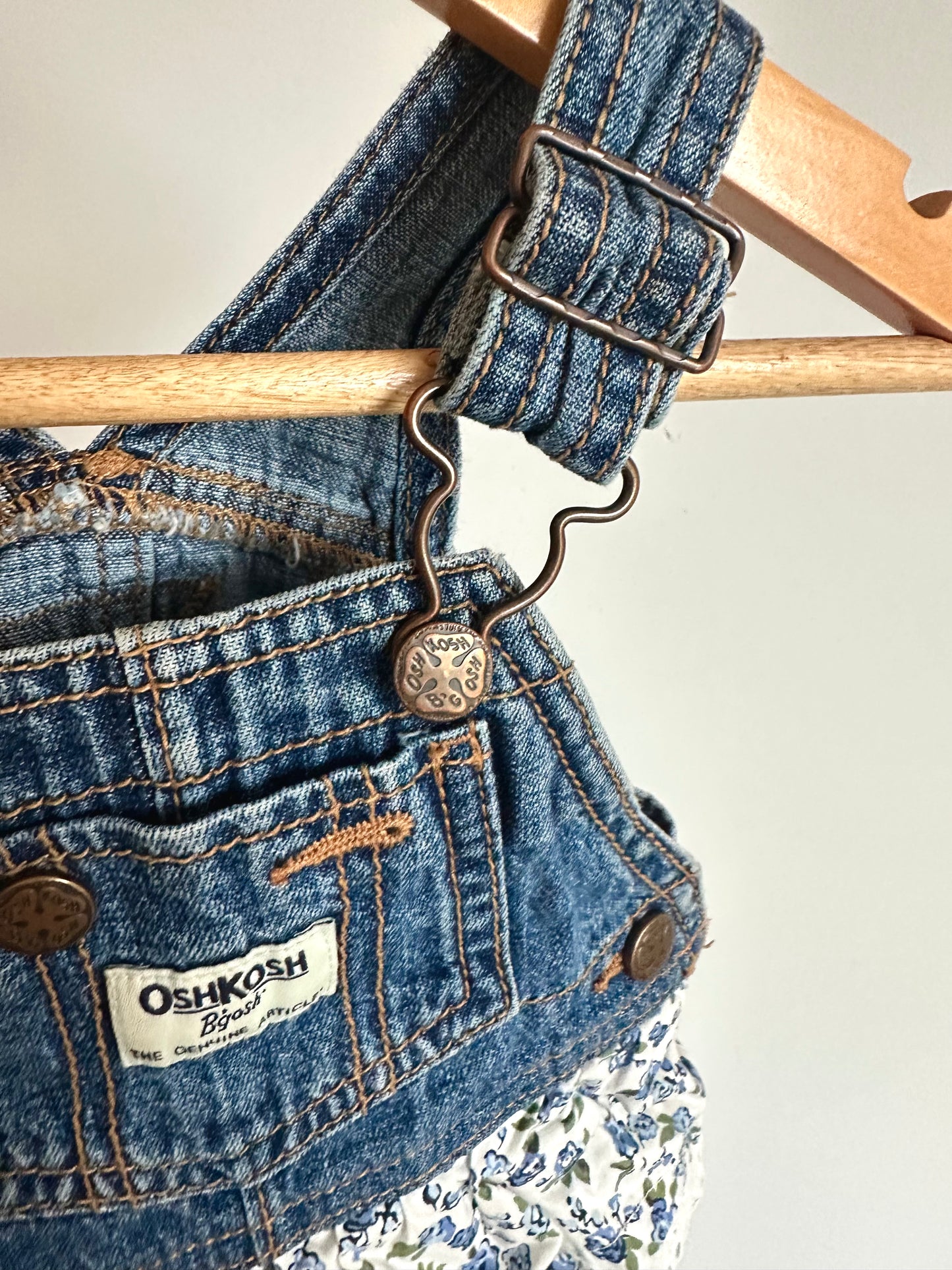 Oshkosh Tiered Overall Dress / 9m