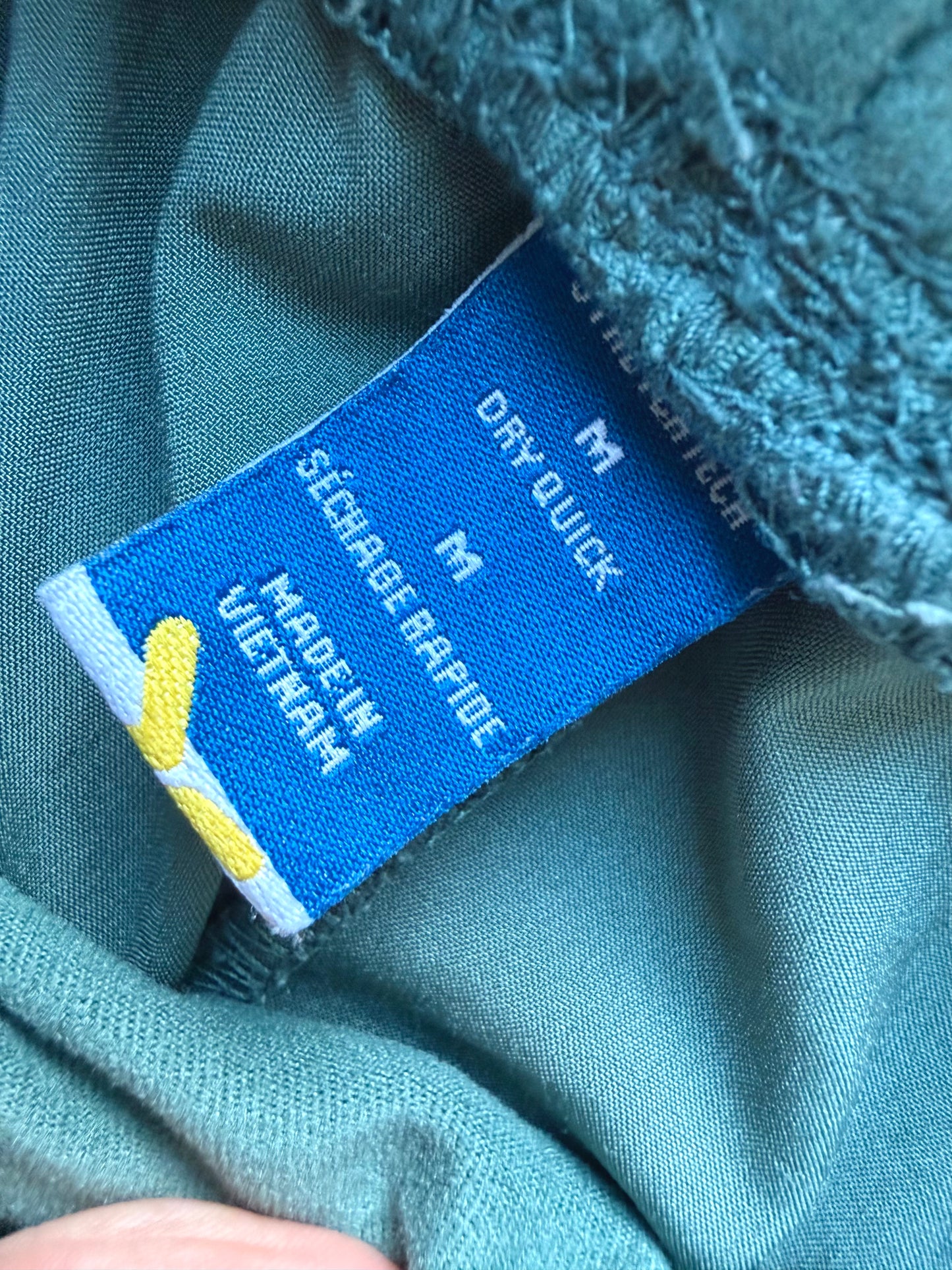 Green Quick Dry Maternity Pants / Medium