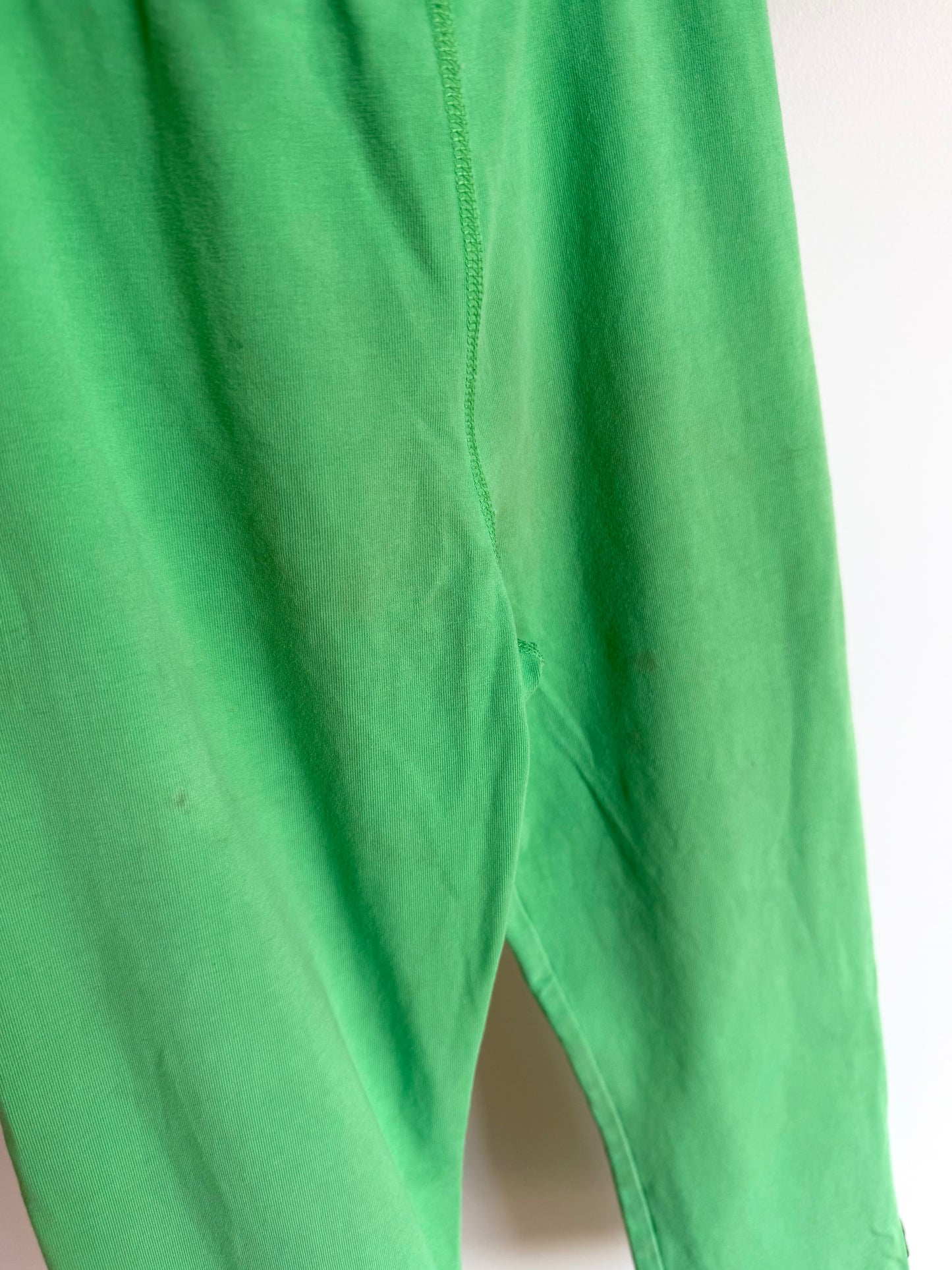 Peekaboo Beans Green Cropped Pants (PLAY)/ 10 years