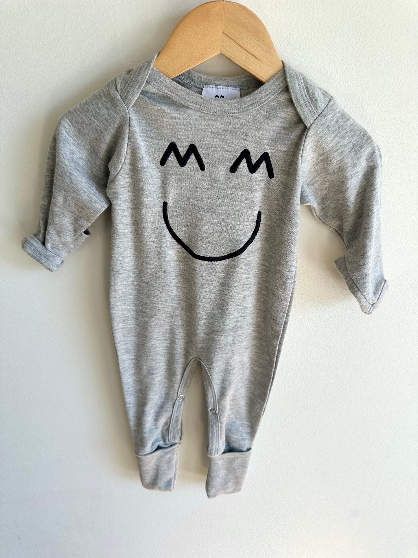 Miles and Milan Grey Jumpsuit / 3-6m