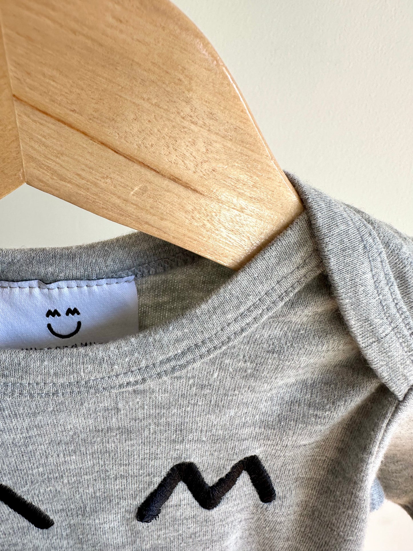 Miles and Milan Grey Jumpsuit / 3-6m