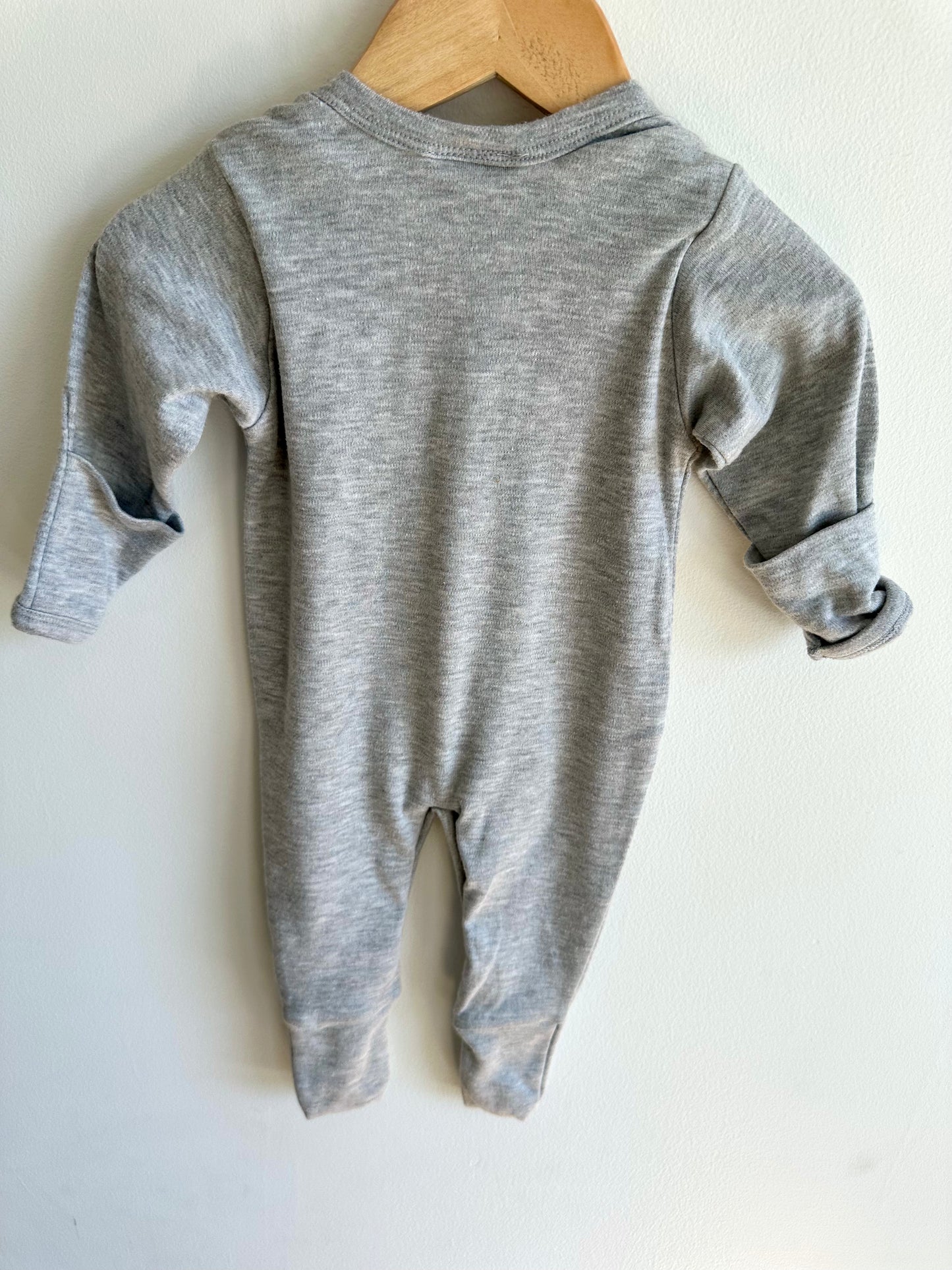 Miles and Milan Grey Jumpsuit / 3-6m