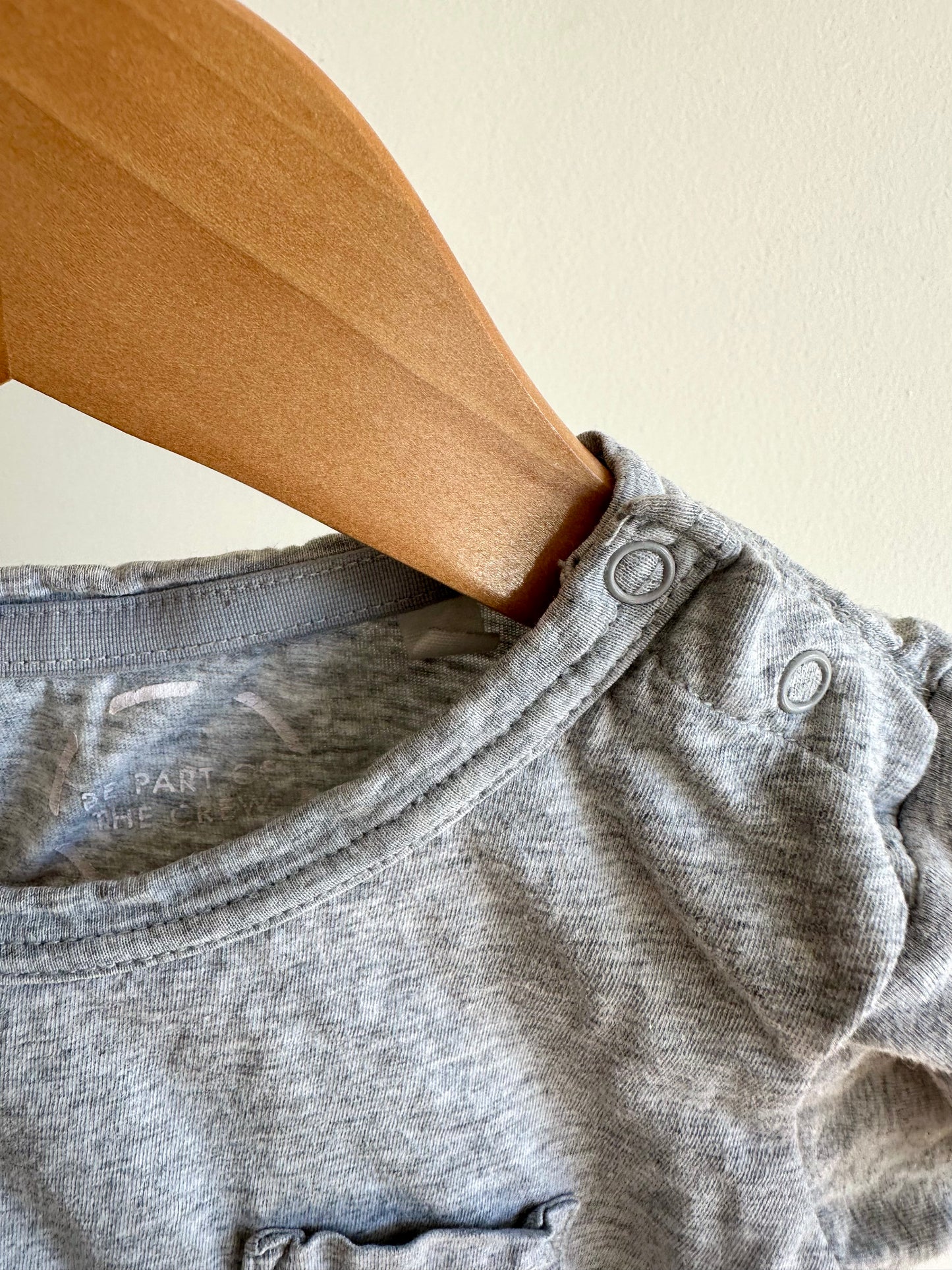 Bonds Grey Pocket T-shirt / 12-18m