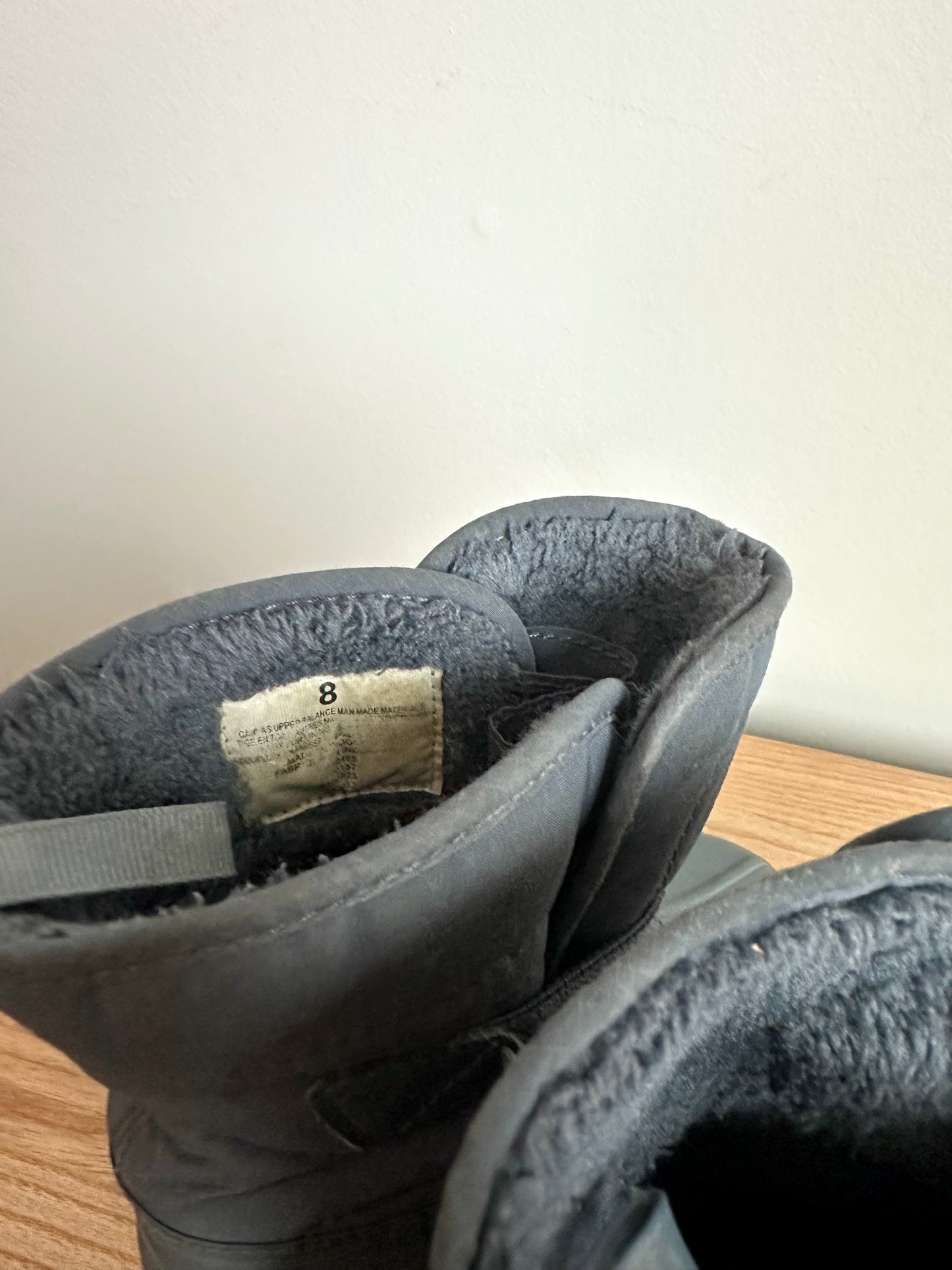 Grey Blue Snow Boots (PLAY) / Size 8 Toddler