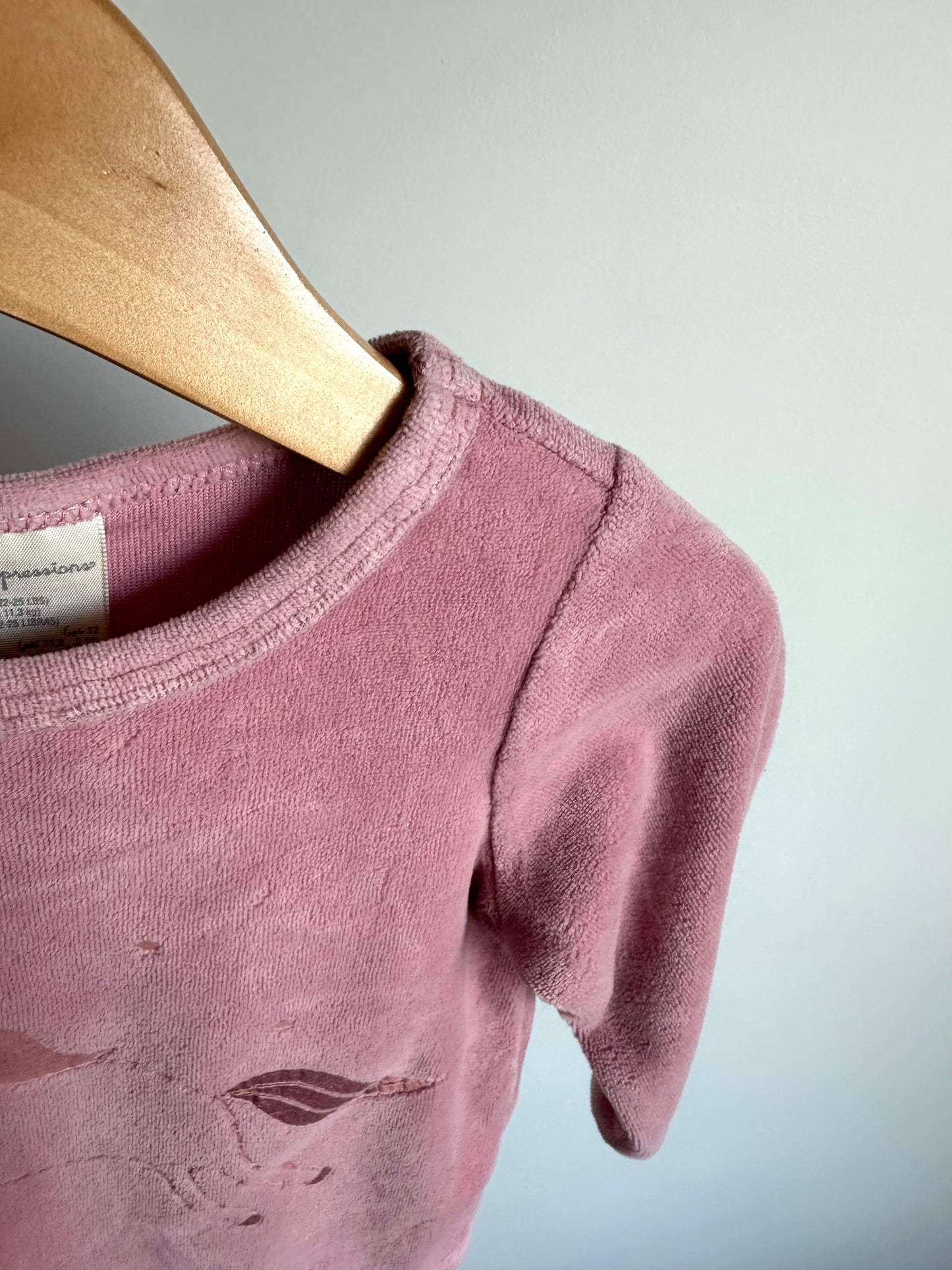 Pink Unicorn Sweater / 12m