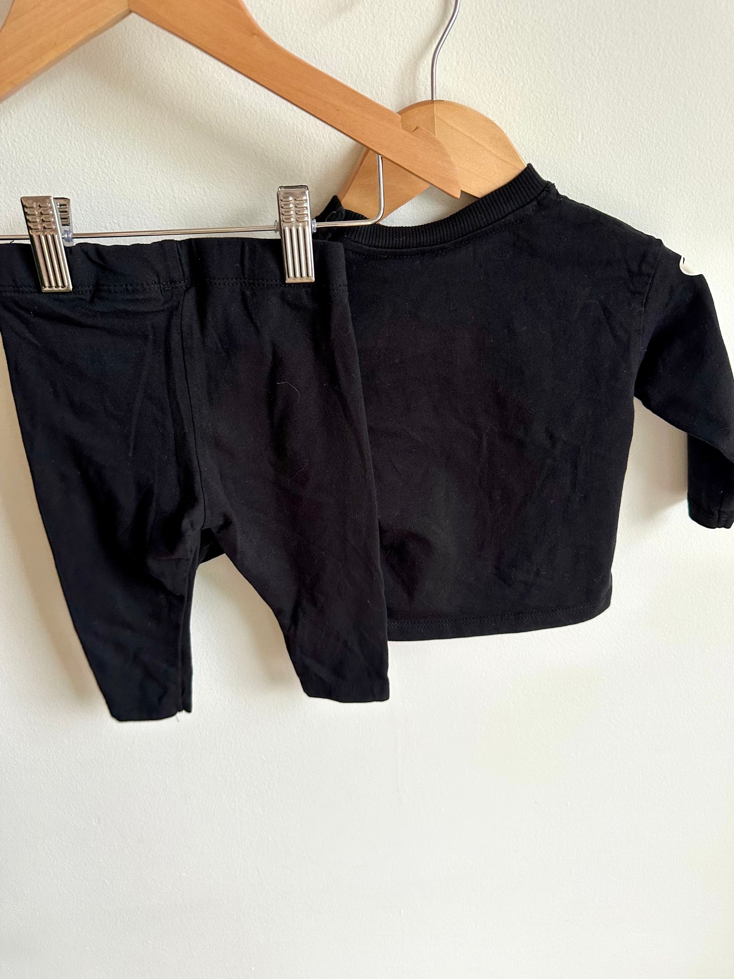 H&M Skeleton Top + Bottoms Set / 4-6m
