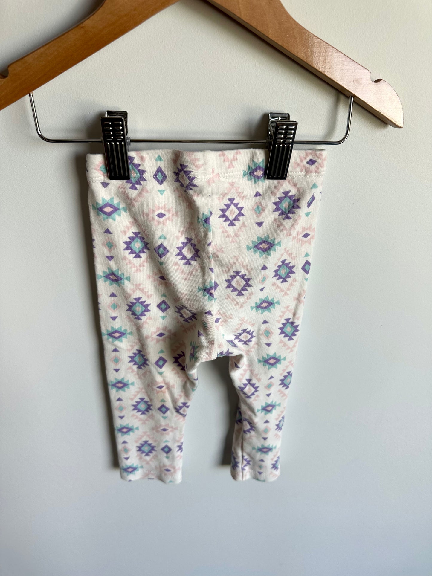 Cream Aztec Pants / 18m