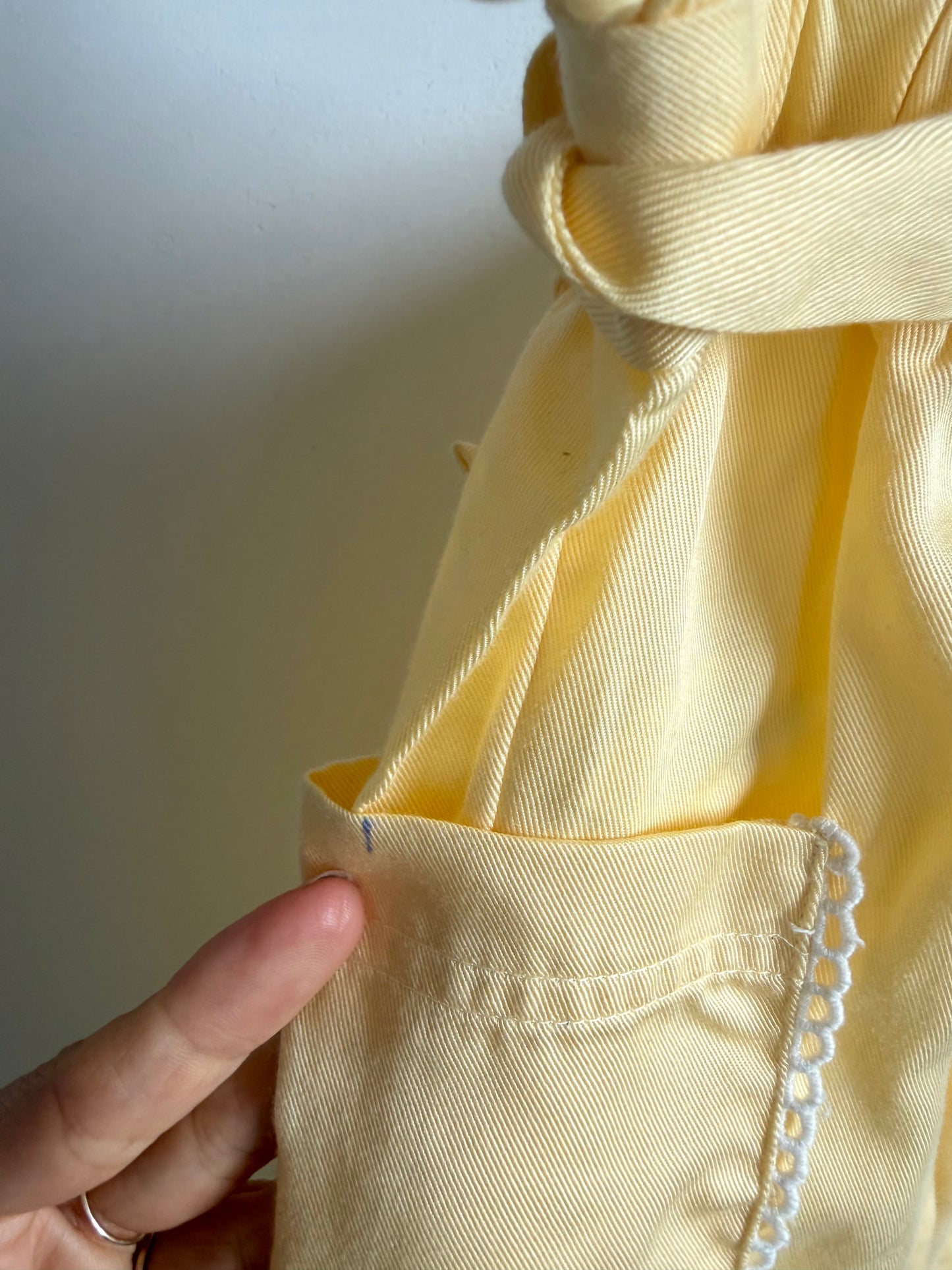 Yellow Side Pocket Pants / 2T