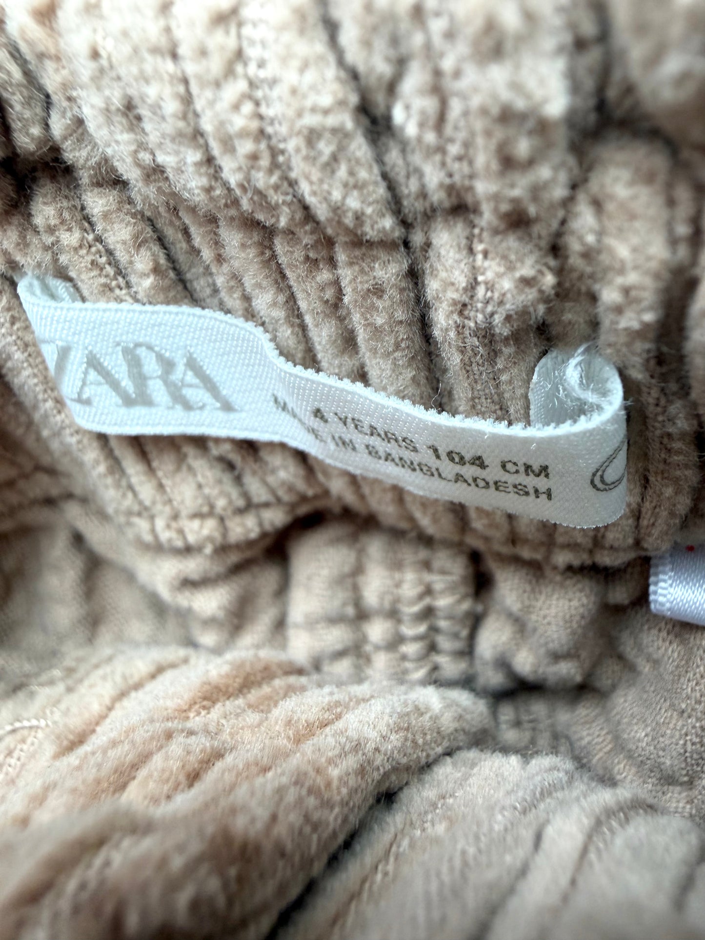 Taupe Corduroy Pants / 3-4T