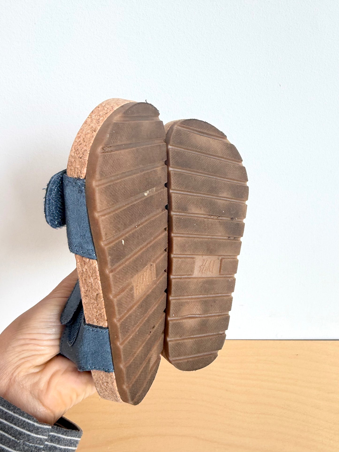 Blue Strap Sandals / Size 8 Toddler?