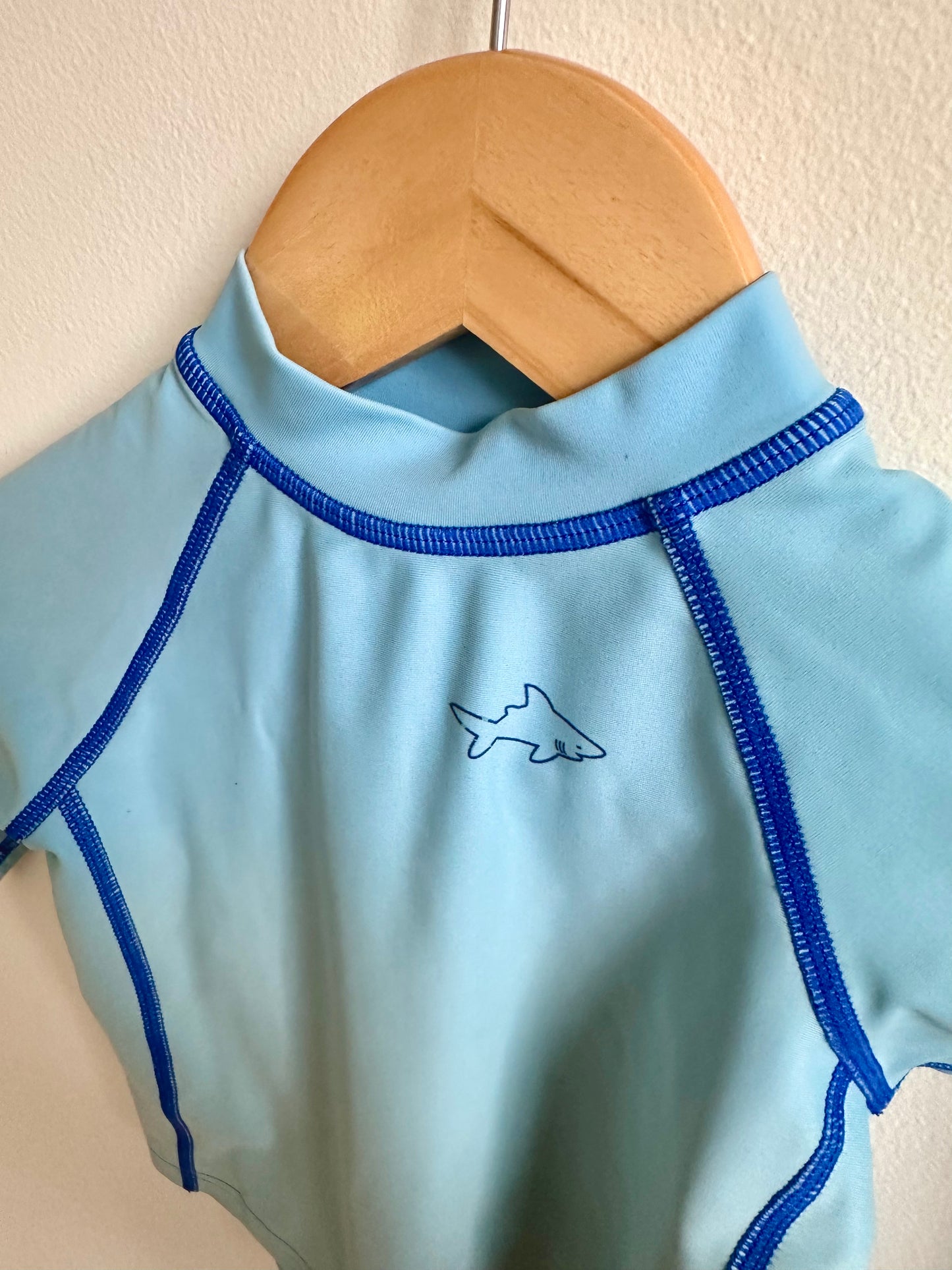 Blue Swimsuit UPF 50+ / 3-6m