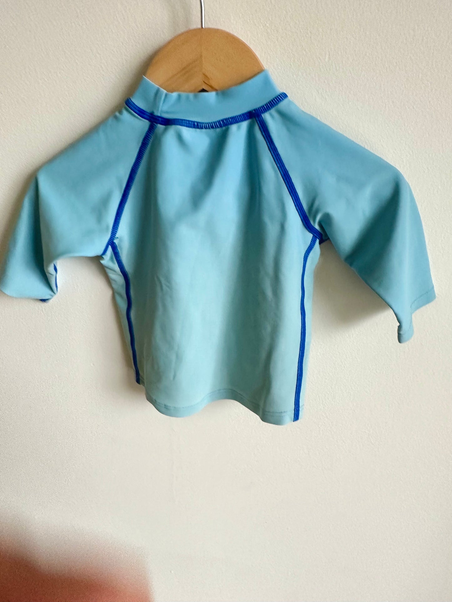 Blue Swimsuit UPF 50+ / 3-6m