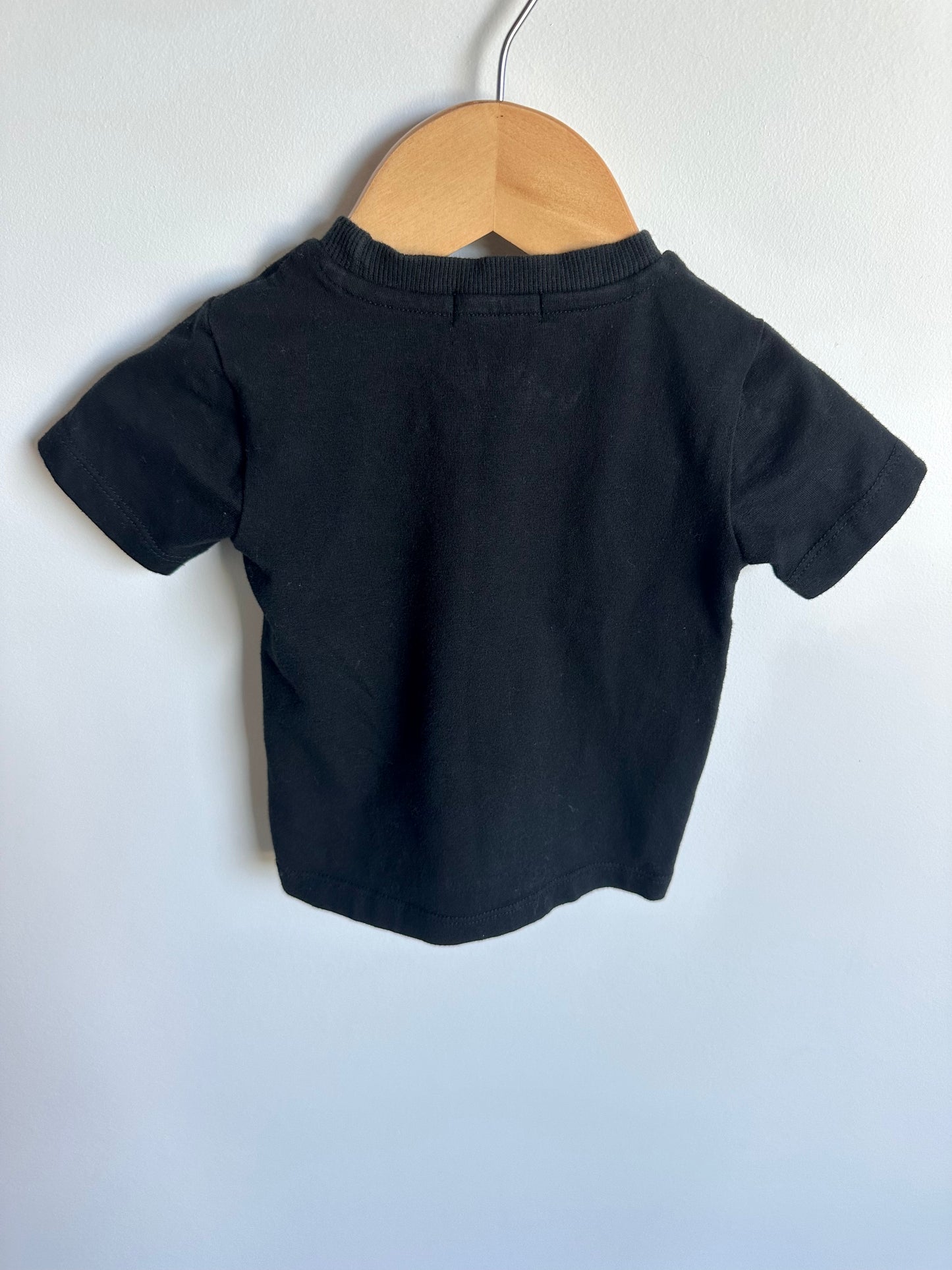 Miles Black Pocket T-shirt / 6m