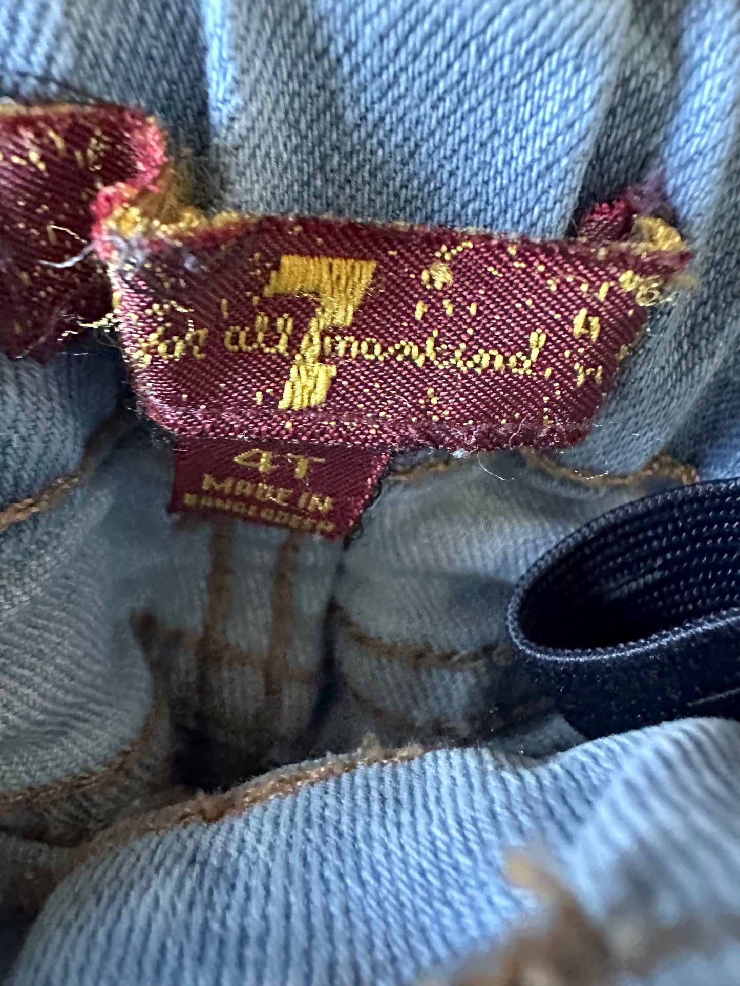 7 For All Mankind Jeans / 4T
