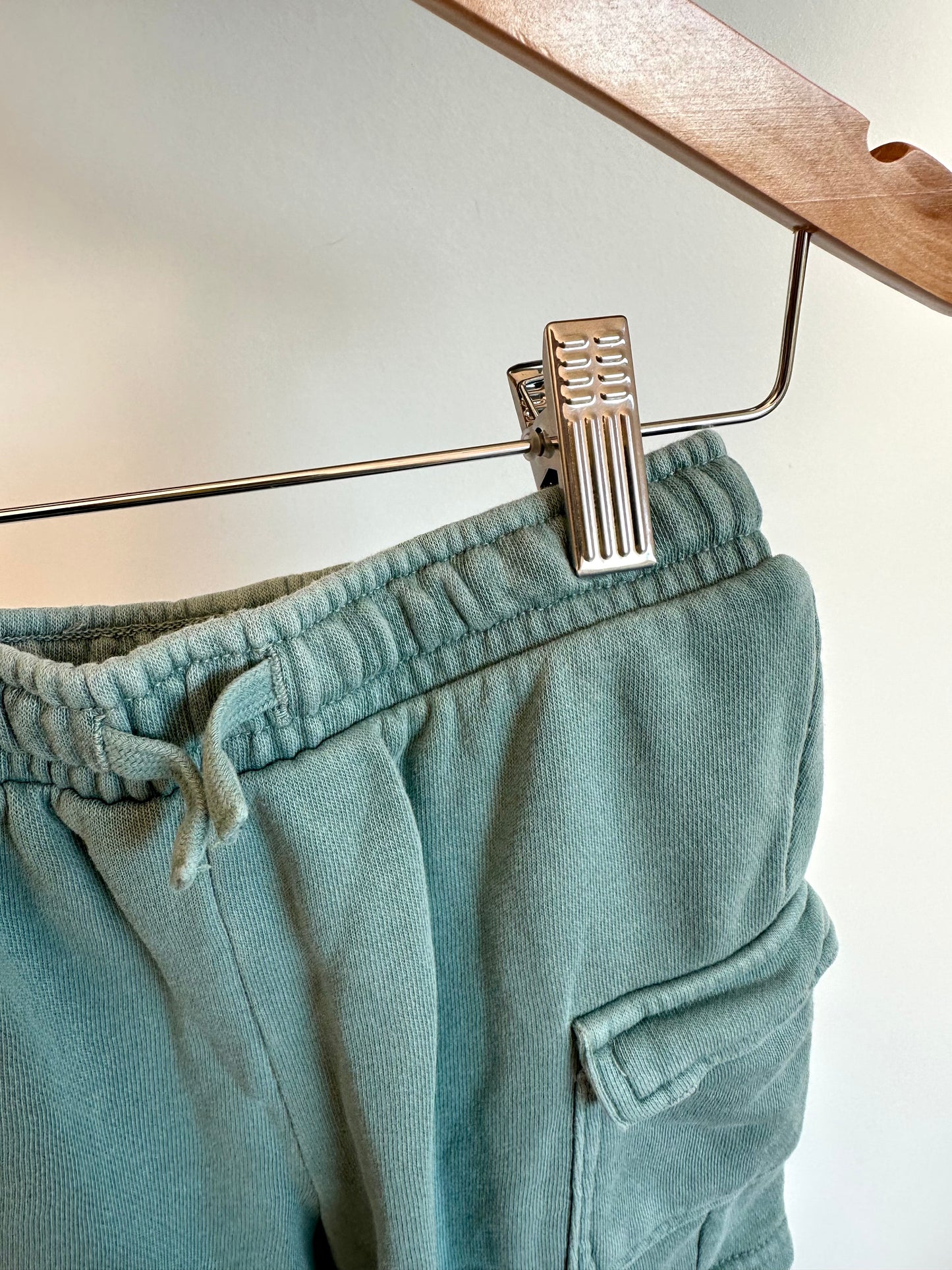 H&M Sage Side Pocket Shorts / 12-18m