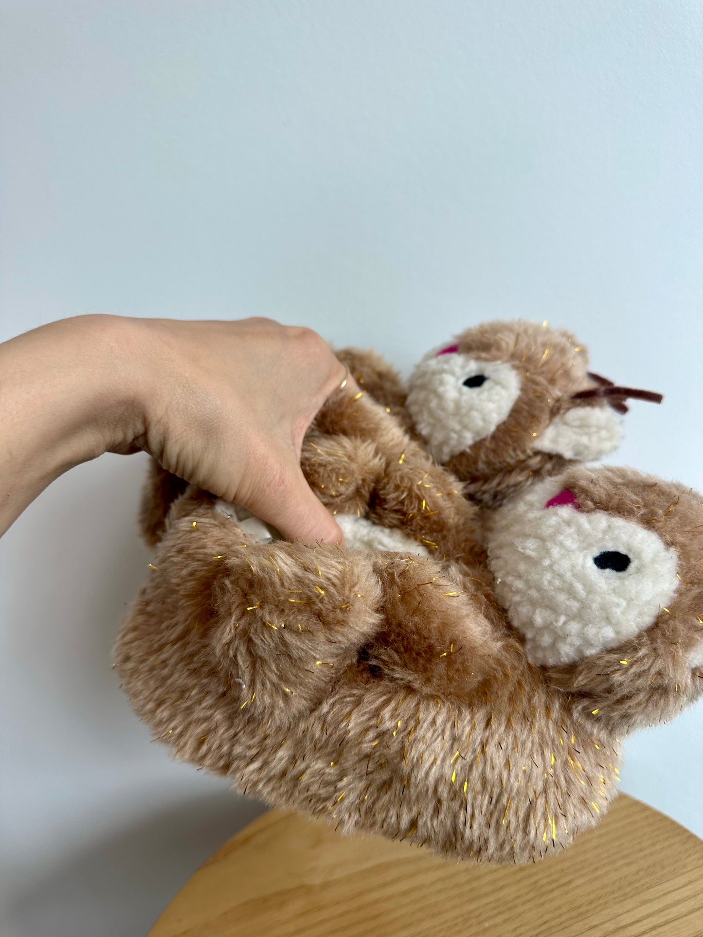 Gap Reindeer Slippers / Size 7-8 Toddler