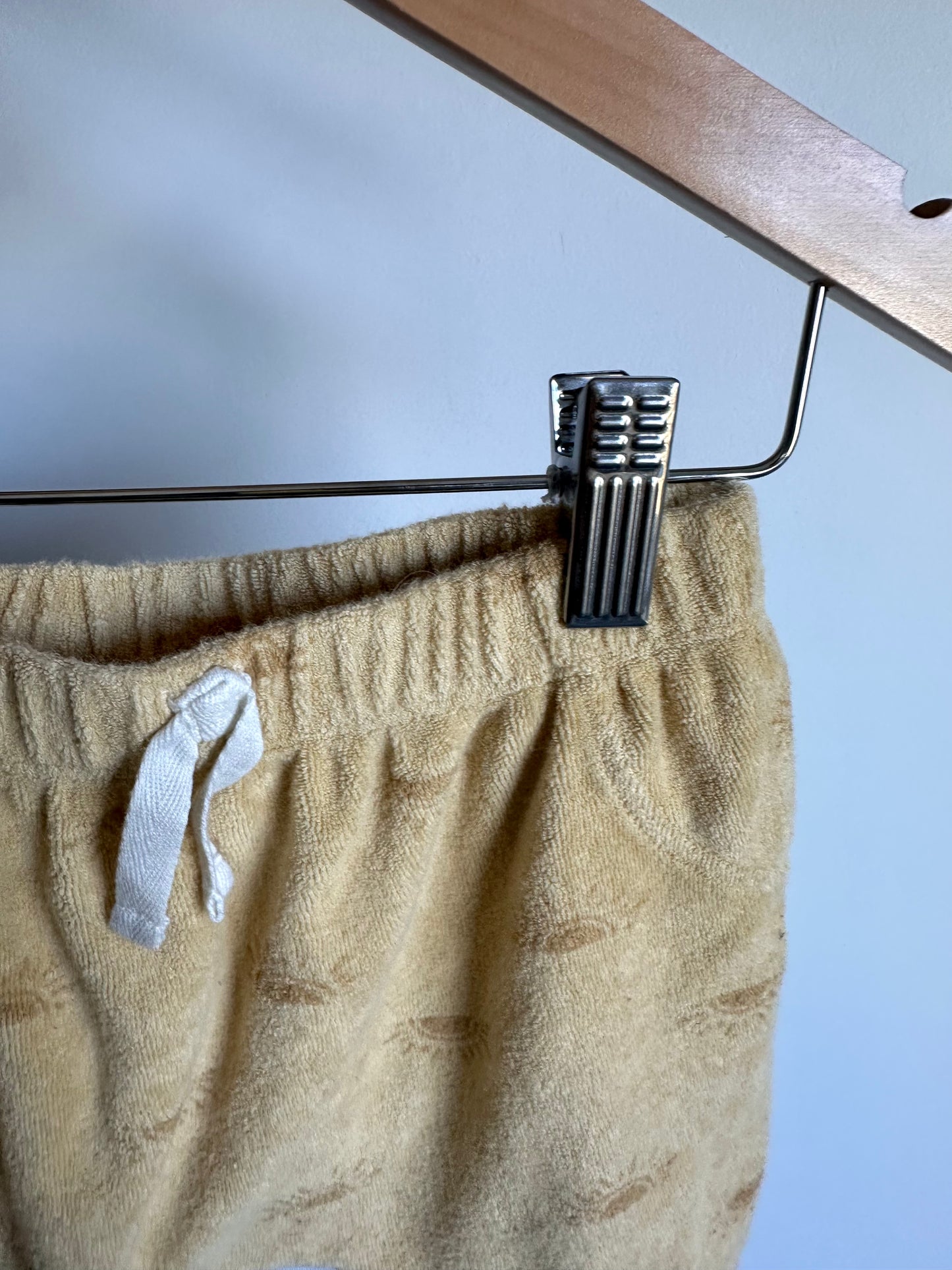 Yellow Sun Terry Shorts / 18m