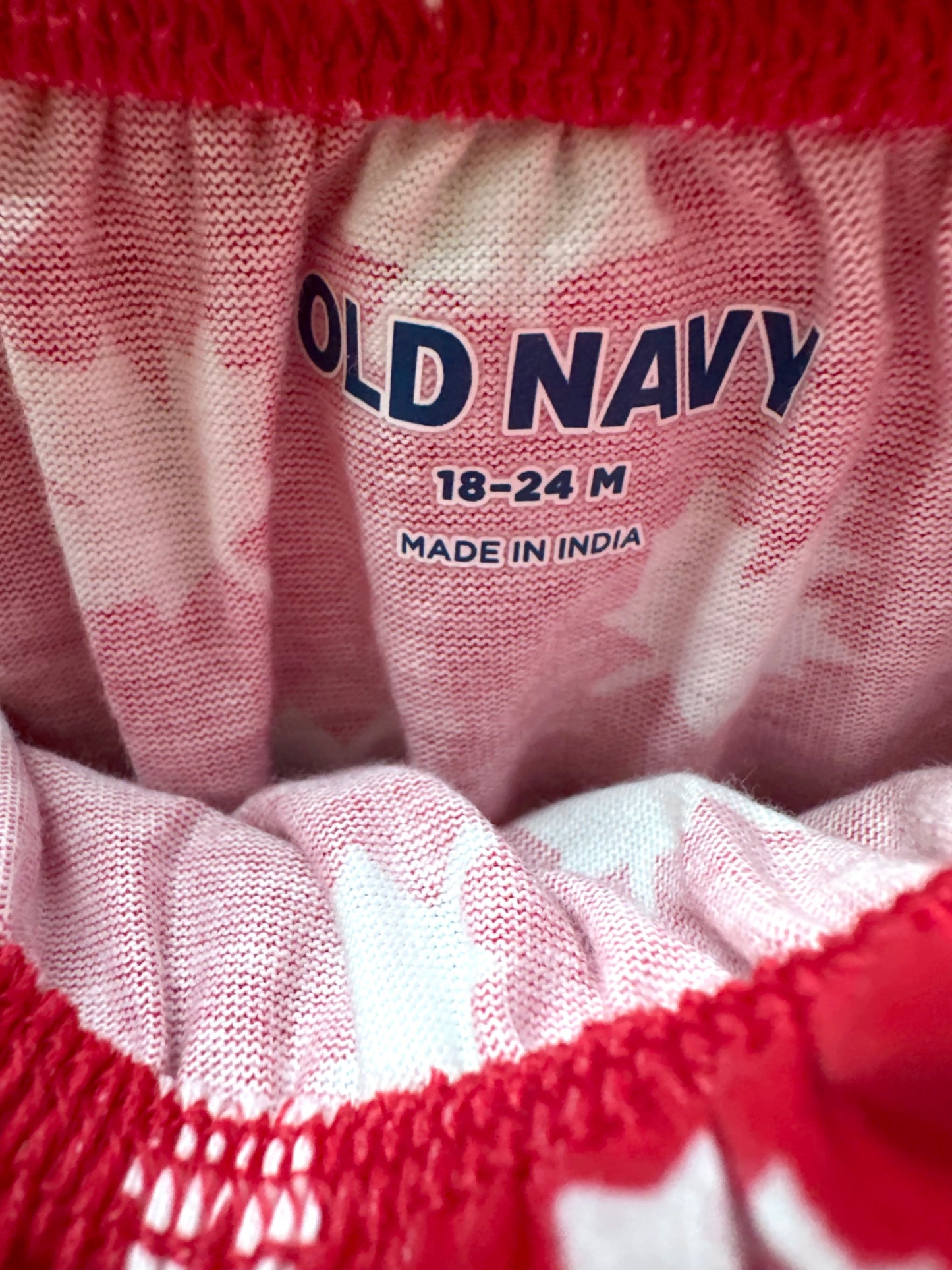 Maple Leaf Red Romper (With Tags) / 18-24m