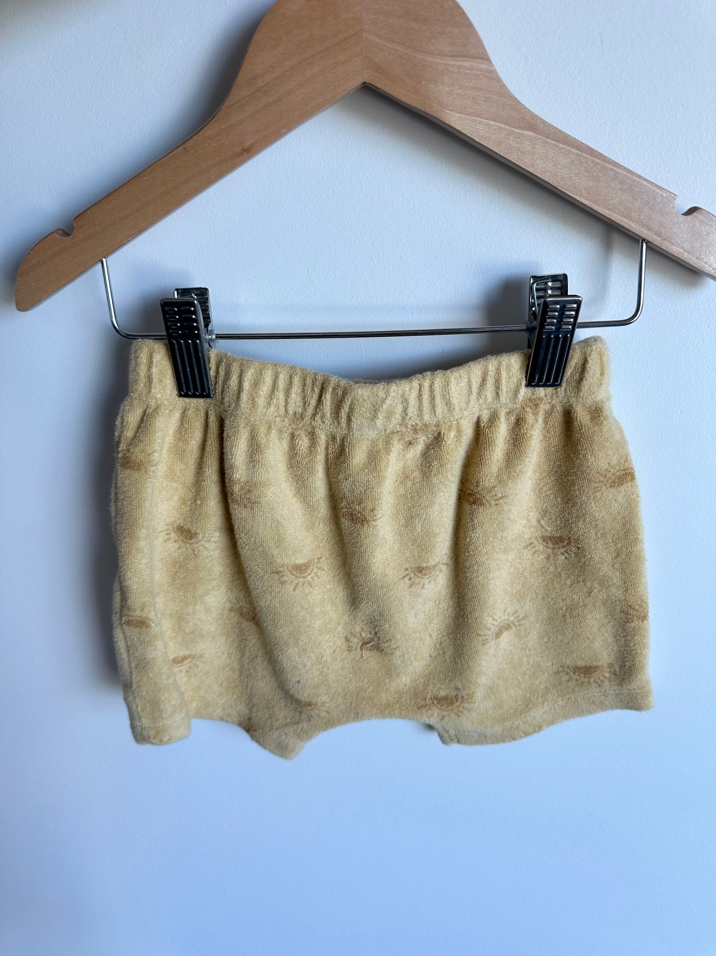 Yellow Sun Terry Shorts / 18m