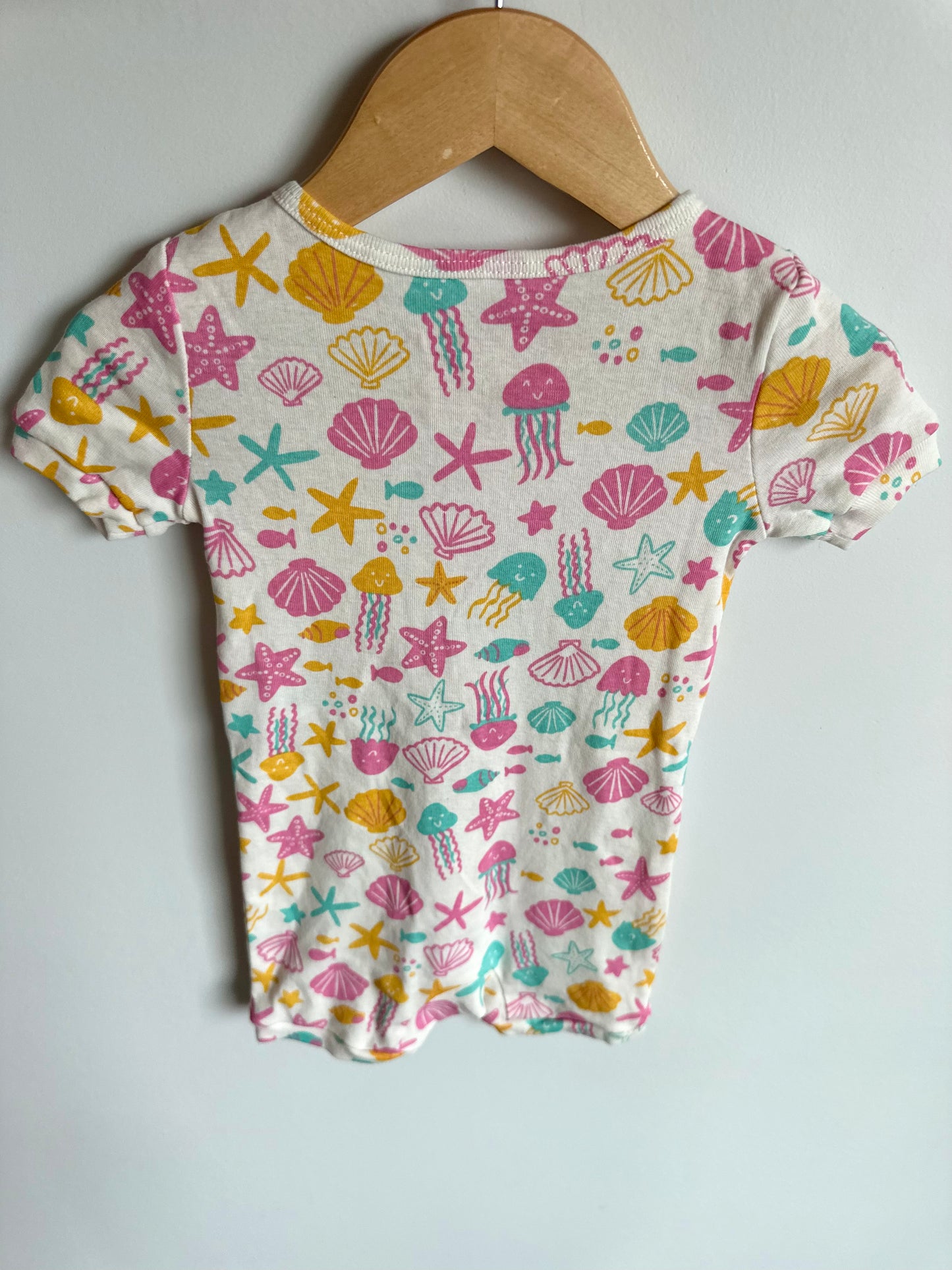 Ocean Creatures Zipper Romper / 12-18m