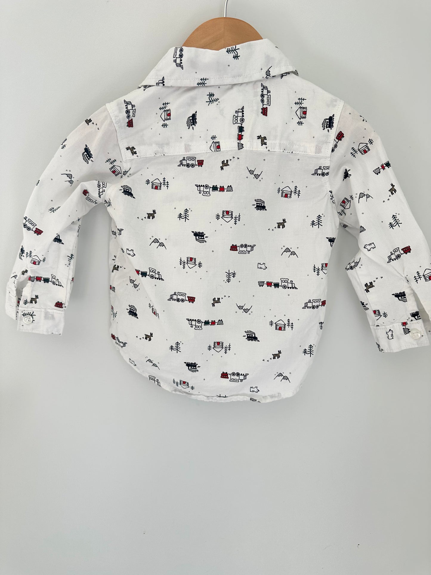 Train Collared Dress Shirt / 18m