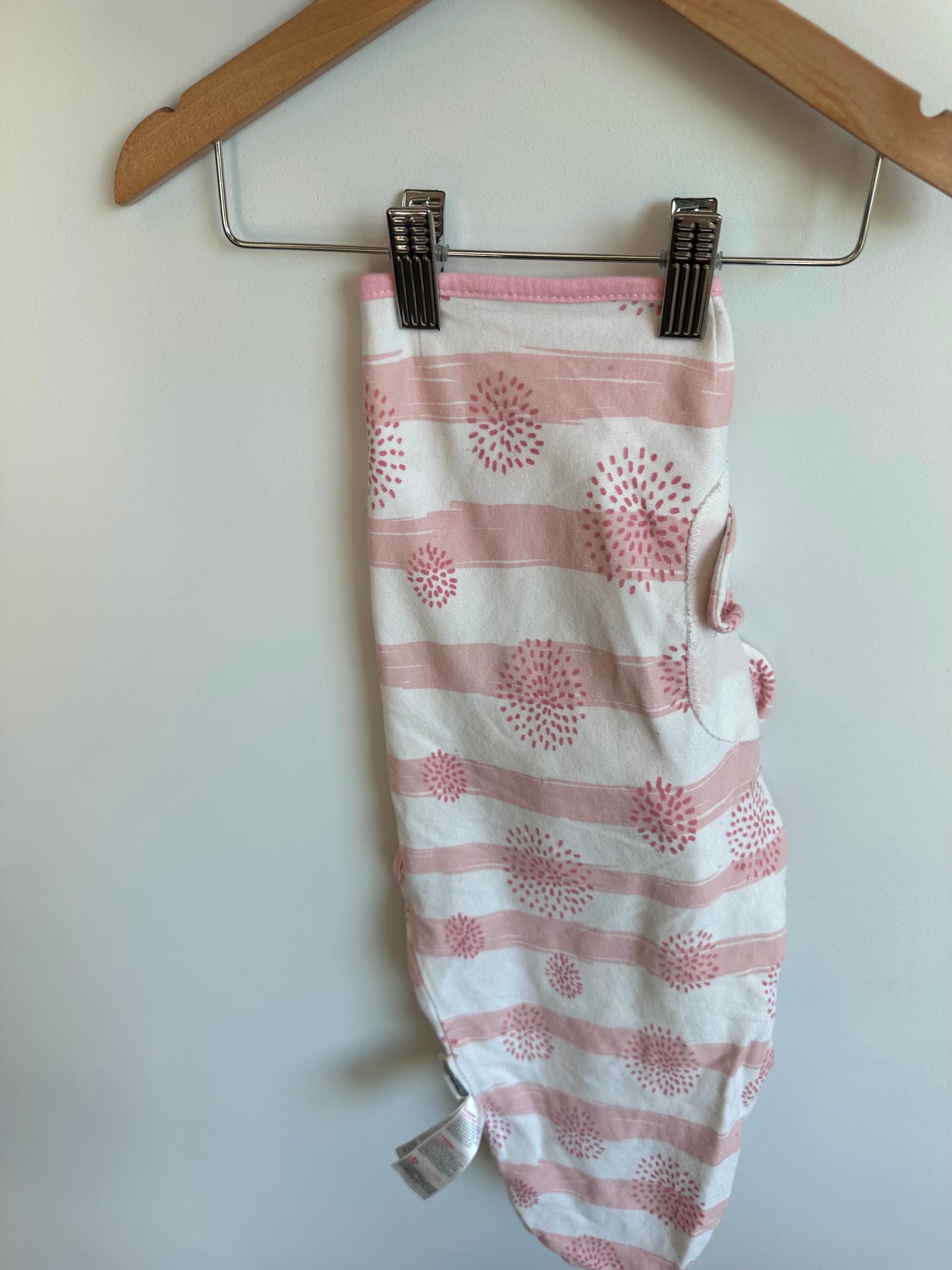 Pack of 2 Pink Swaddles / 0-3m (7-14lbs)
