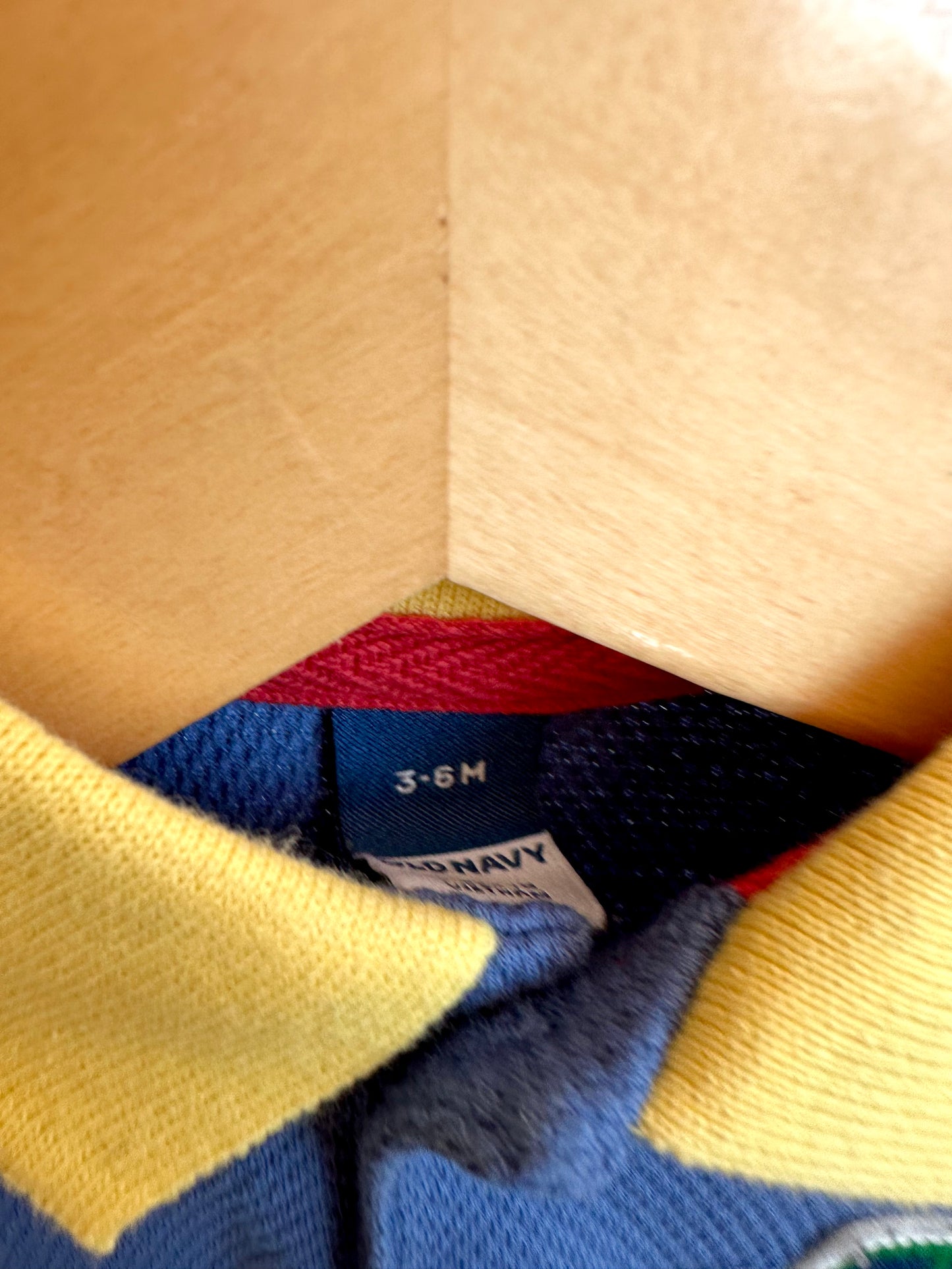 Color Blocked Colored Bodysuit / 3-6m