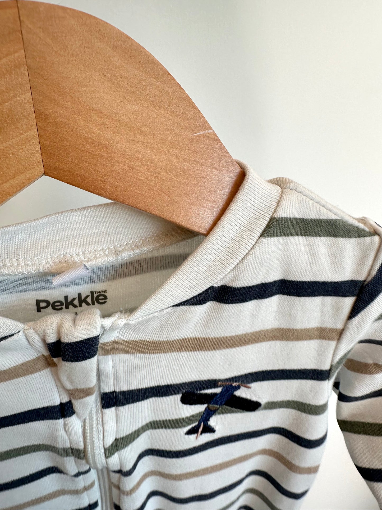 Airplane Striped Sleeper / 6m