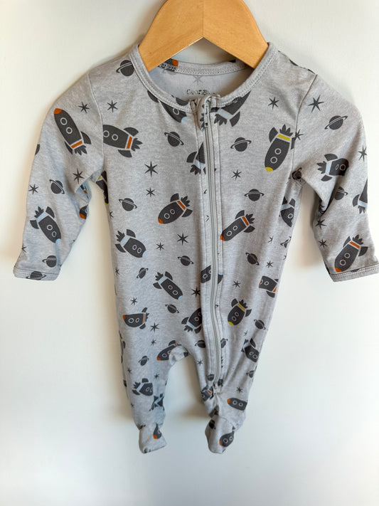 Rocket Grey Sleeper / 3-6m