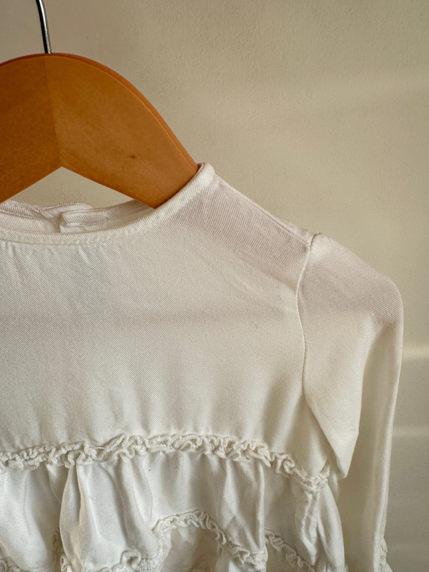 Mayoral White Long Sleeve / 2T